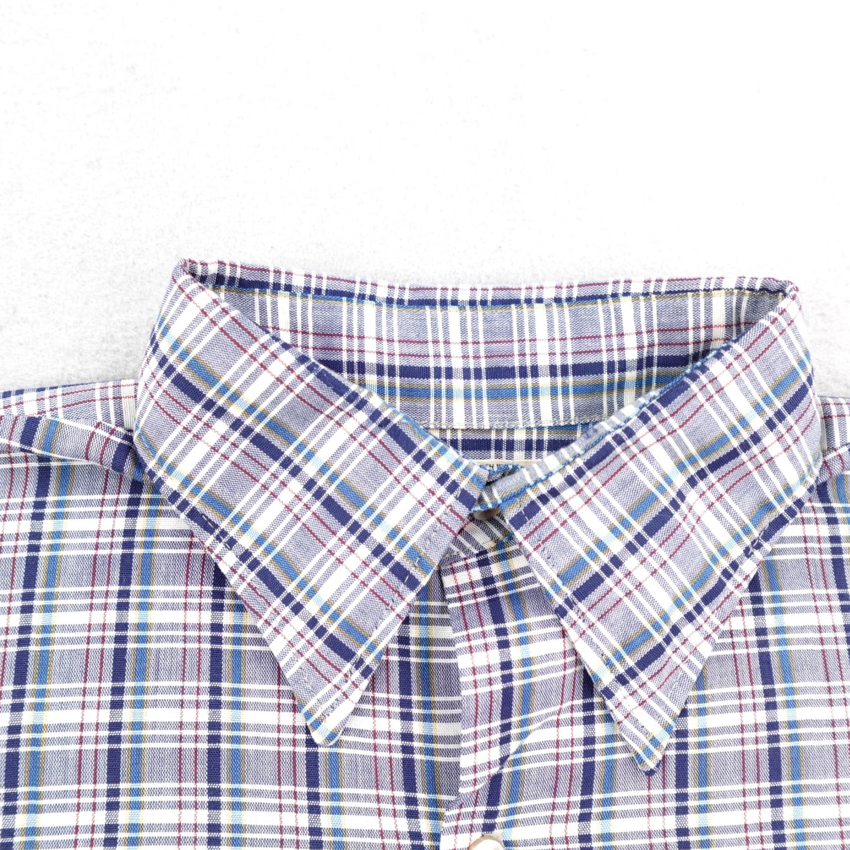 Vintage VINTAGE Big Mac Shirt Mens M Blue White Plaid JC Penney Button Up 80s Shirt Mens Blue White Plaid JC Penney Button Up 80s Size US M / EU 48-50 / 2 - 2 Thumbnail