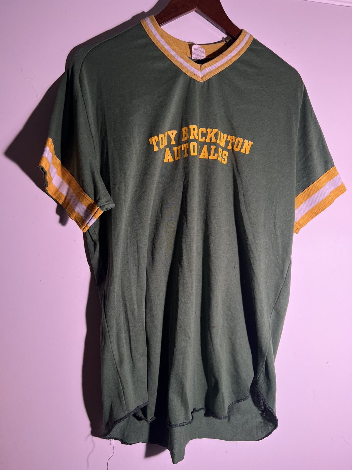 Vintage 80’s 90’s VTG Vintage Tony Brockinton Auto Sales Retro Shirt Size US XXL / EU 58 / 5 - 1 Thumbnail