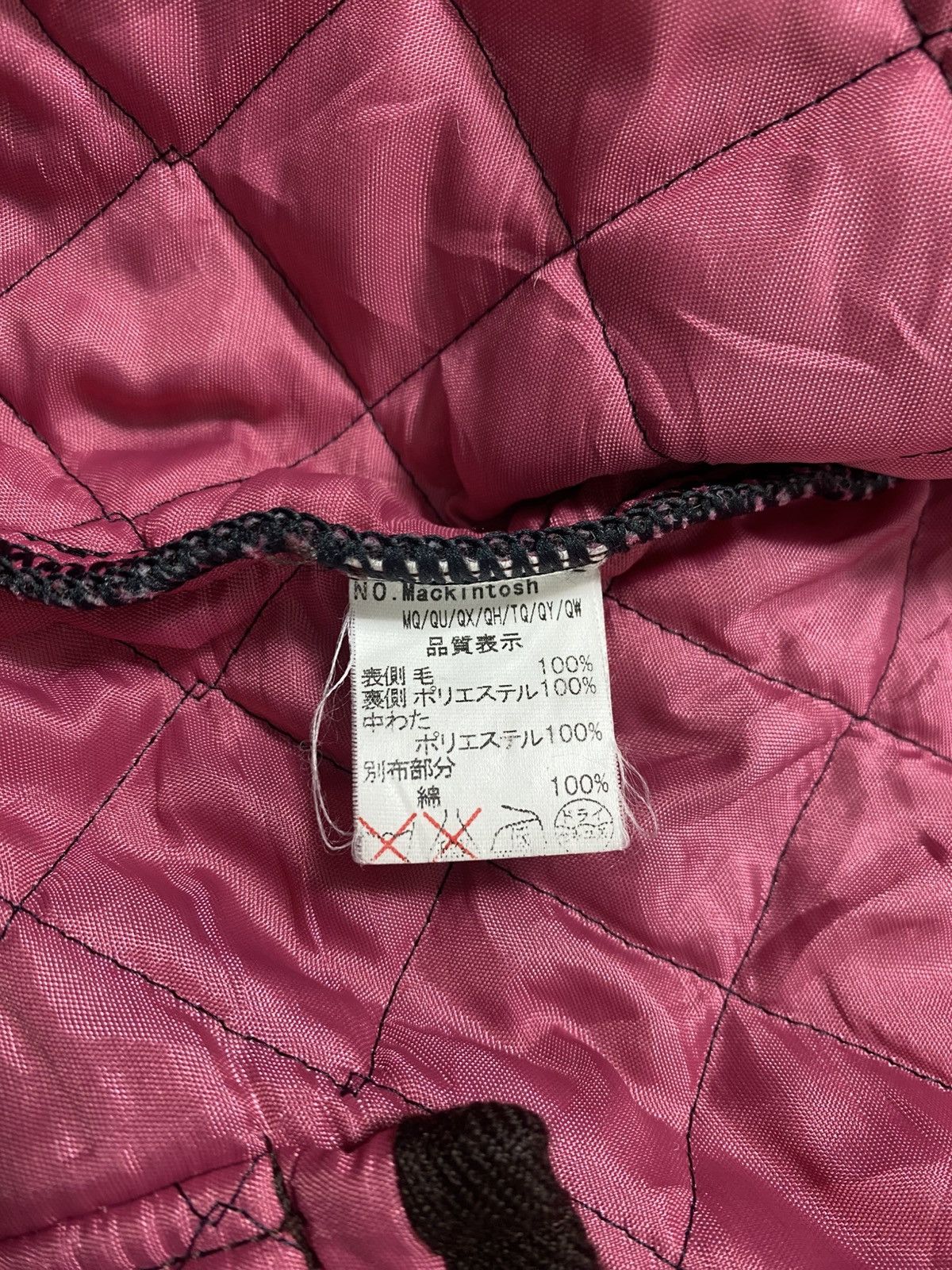 Mackintosh Rare Mackintosh Scotland Quilted Wool Jacket Size XXS / US 00 / IT 34 - 14 Thumbnail