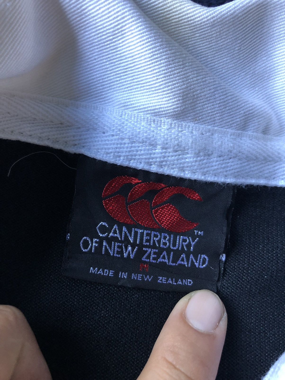 Canterbury of New Zealand Vintage 90's Canterbury Seiryo Rugby 50th Aniversary Sleeve Size US M / EU 48-50 / 2 - 17 Thumbnail