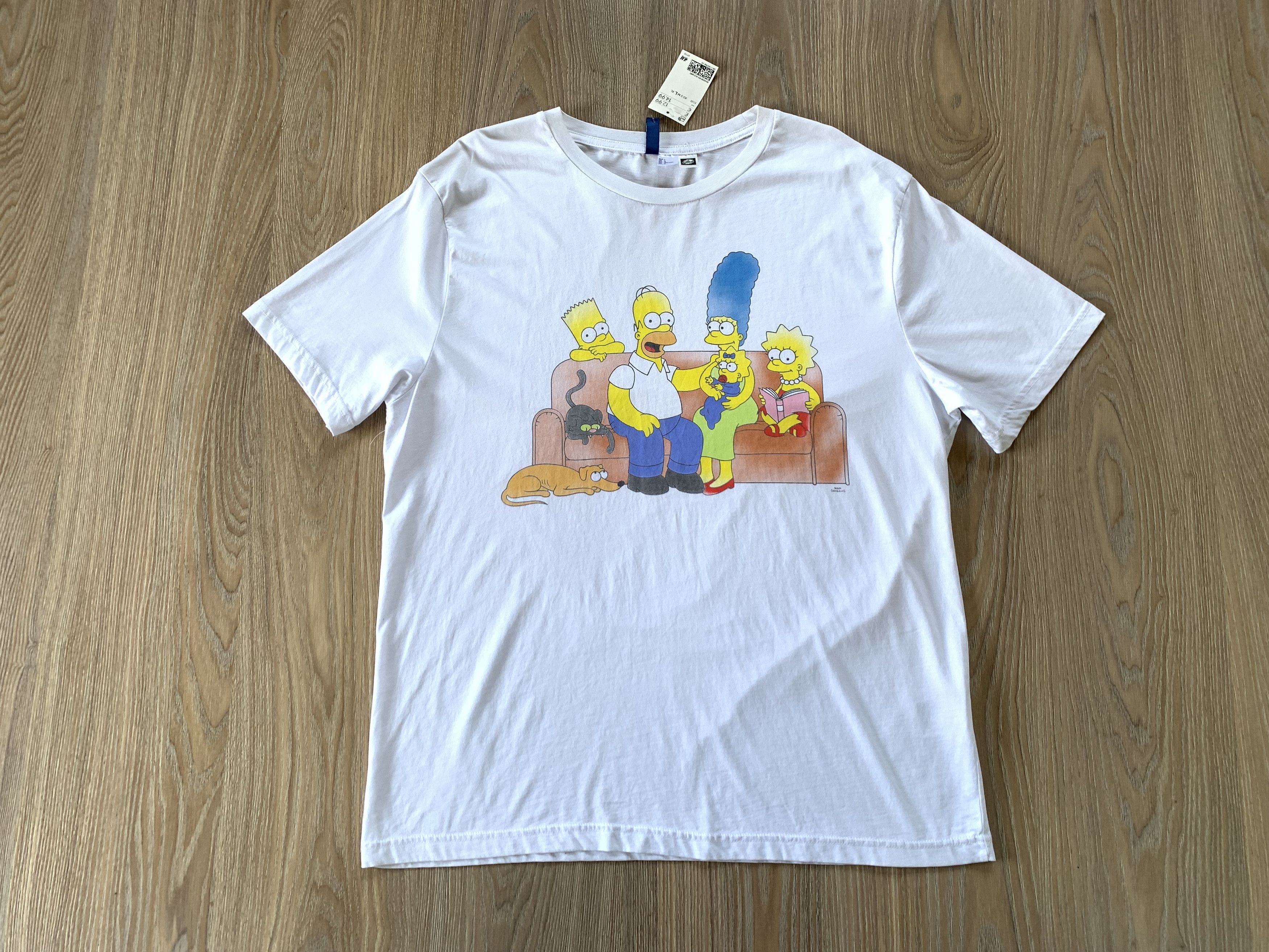H&M × The Simpsons The Simpsons H&M Printed Big Logo T-Shirt Size US L / EU 52-54 / 3 - 2 Thumbnail