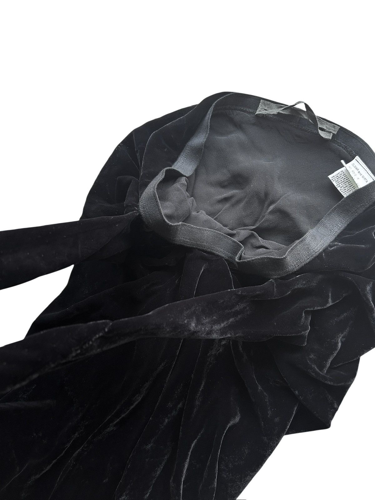 Rick Owens F/W 05 Moog Velvet Tie Skirt Size 27" / US 4 / IT 40 - 10 Thumbnail