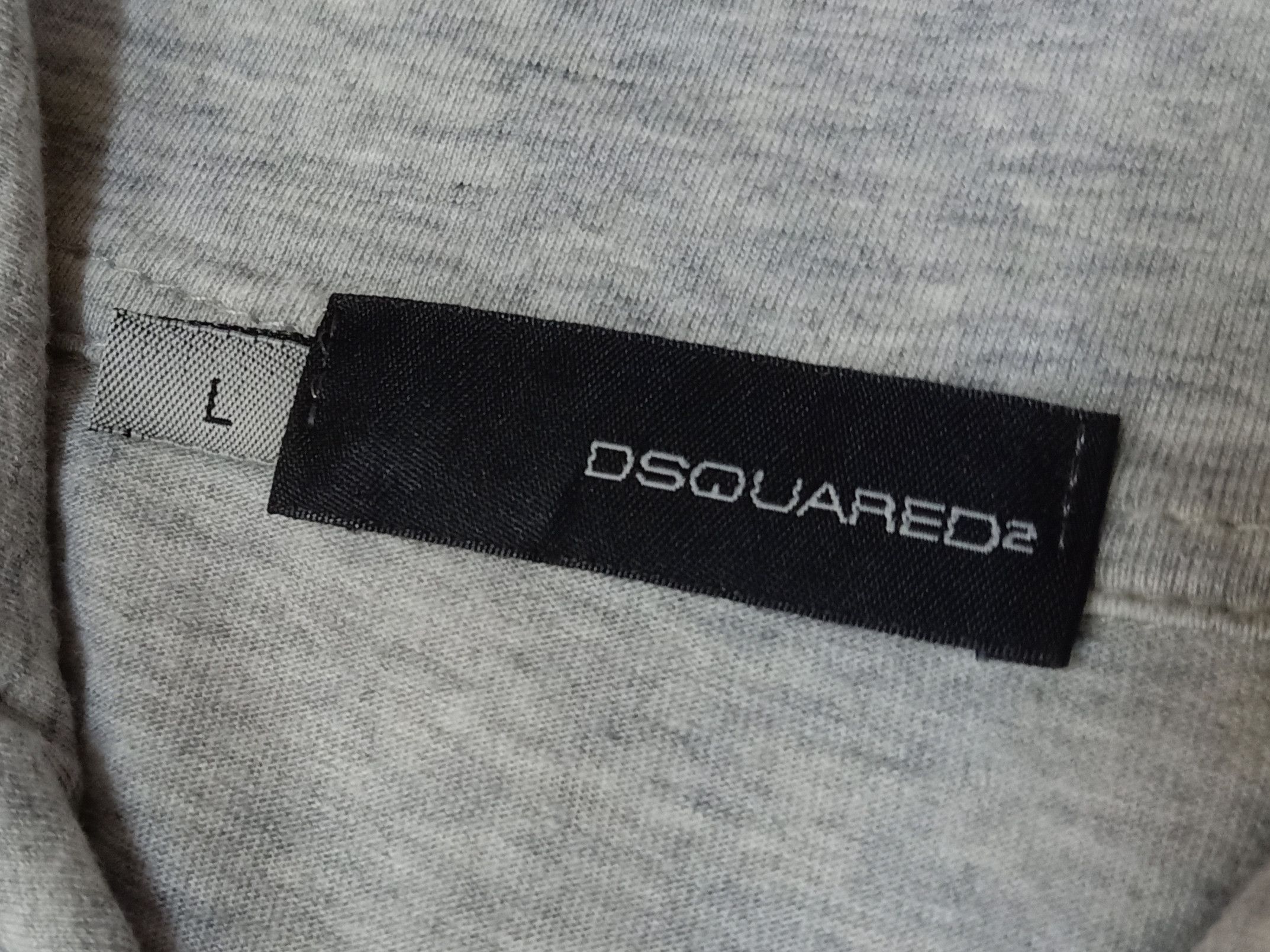 Dsquared2 DSQUARED2 Made in Italy Gray Polo Size US L / EU 52-54 / 3 - 6 Thumbnail