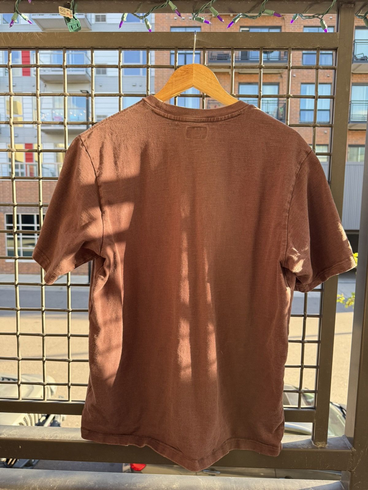Supreme Supreme Classic Logo Brown Tee Size US L / EU 52-54 / 3 - 3 Thumbnail