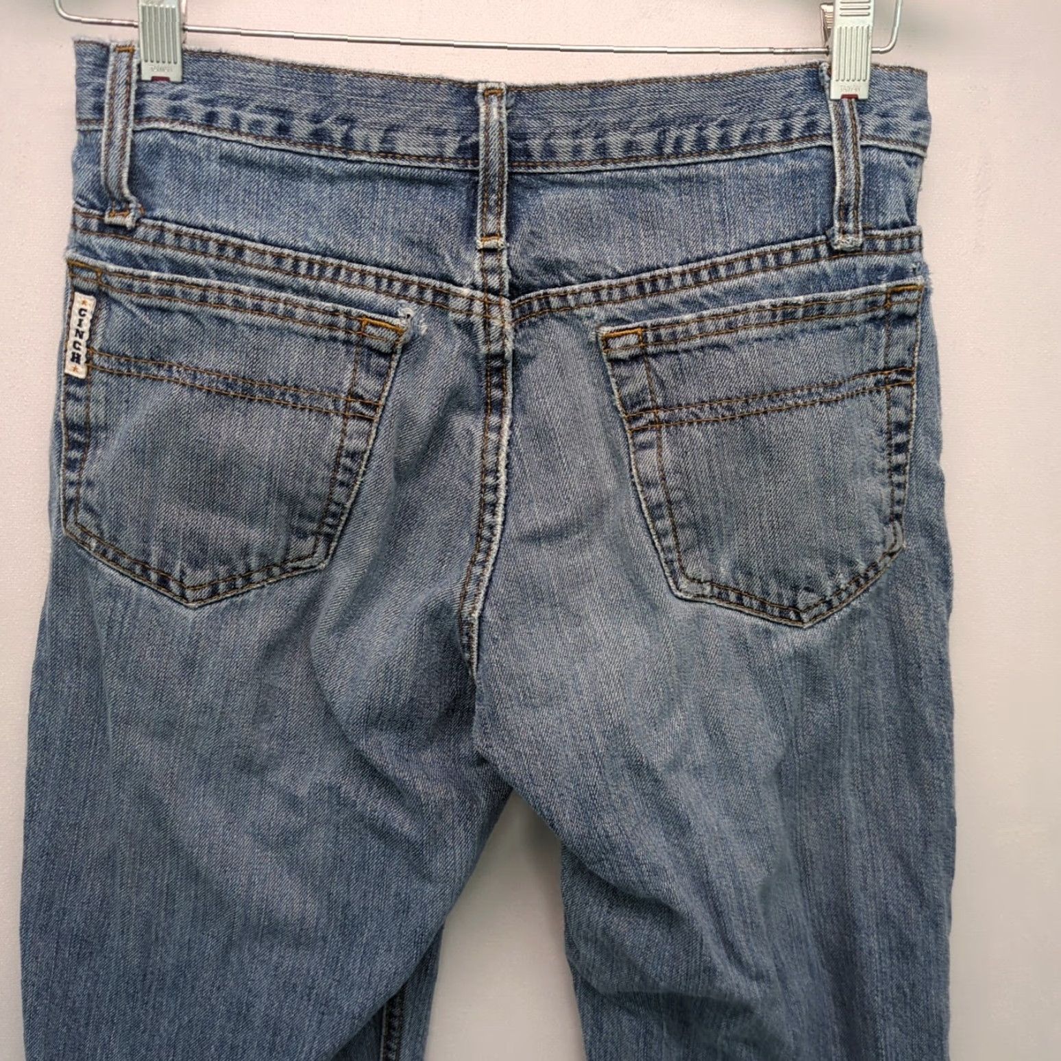 Vintage VINTAGE Cinch White Label Jeans Men 28x30 Blue Denim 5-Pocket Western Style Relaxed Regular Straight Size US 28 / EU 44 - 5 Thumbnail