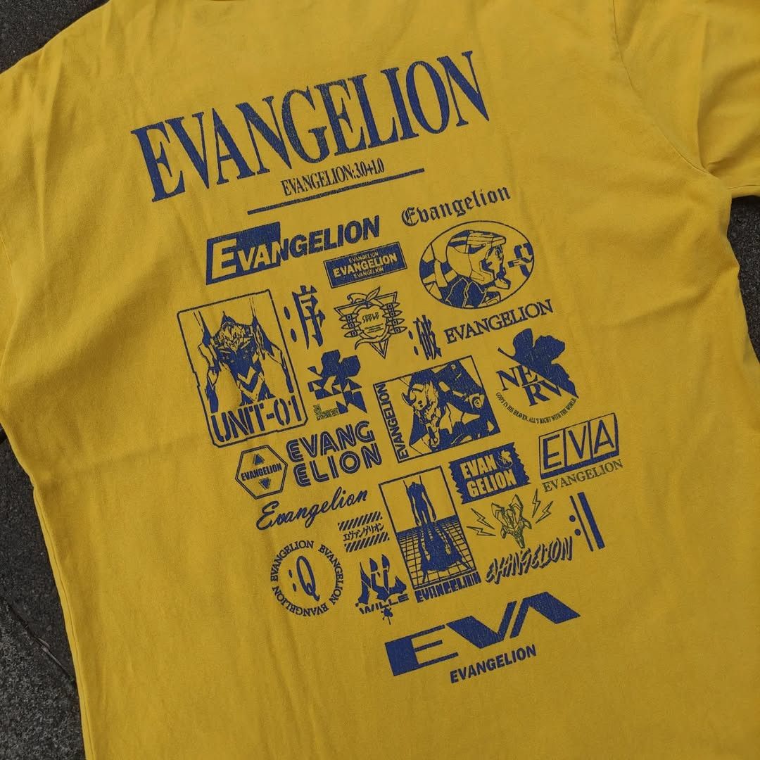 Anime Vintage Neon Genesis Evangelion Rare Tshirt Size US L / EU 52-54 / 3 - 5 Thumbnail