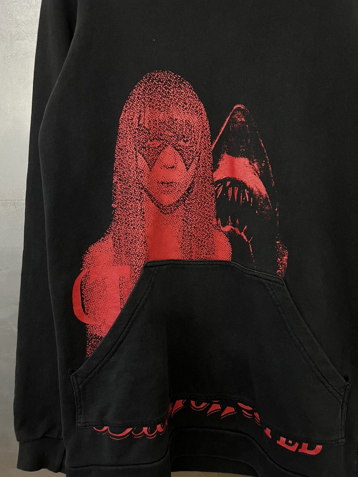 Raf Simons Raf Simons SS03 Penelope Hoodie (Black/ Red) Size US L / EU 52-54 / 3 - 2 Thumbnail