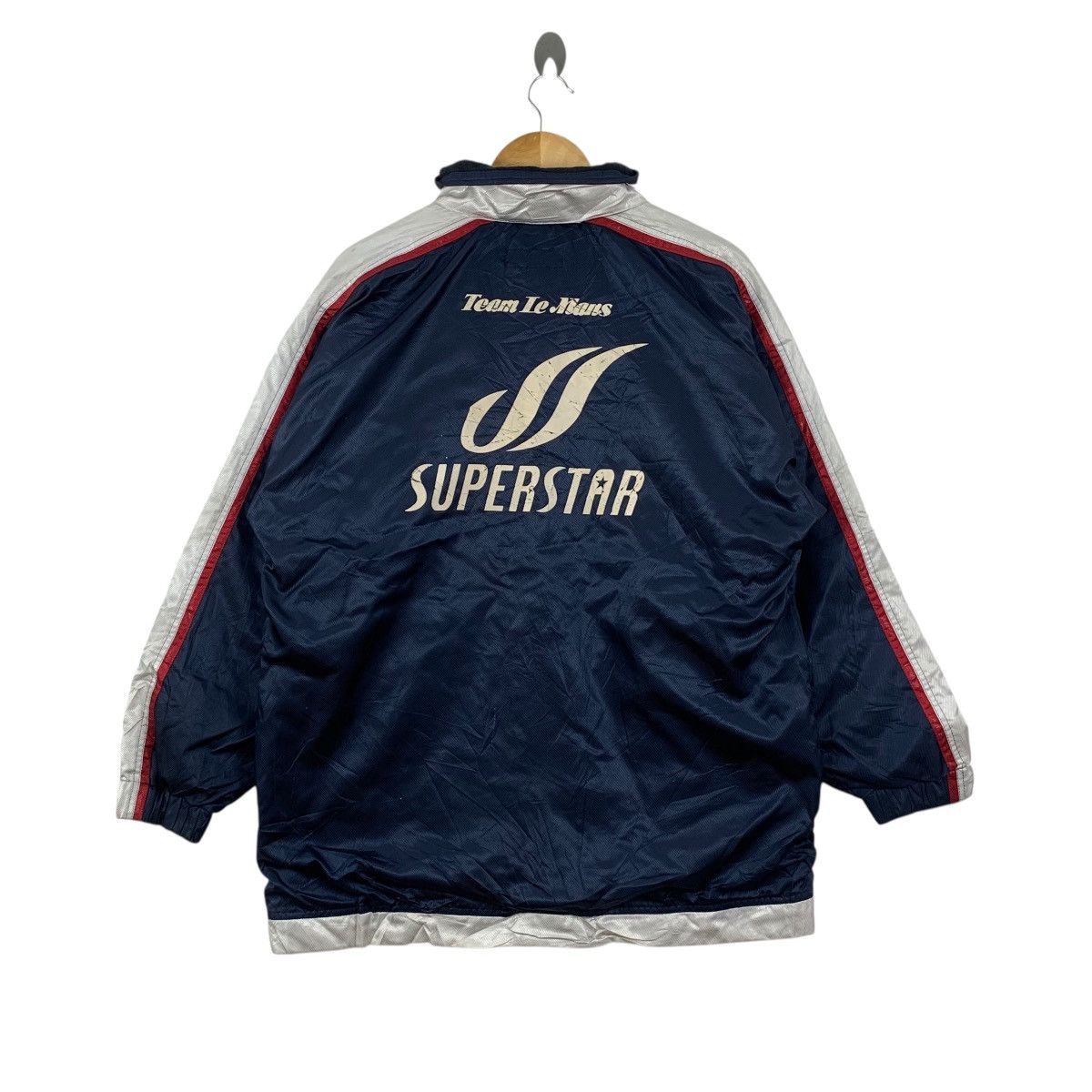 Mizuno Vintage MIZUNO TEAM LE MANS Race Car Breath Thermo Jacket Size US M / EU 48-50 / 2 - 8 Thumbnail