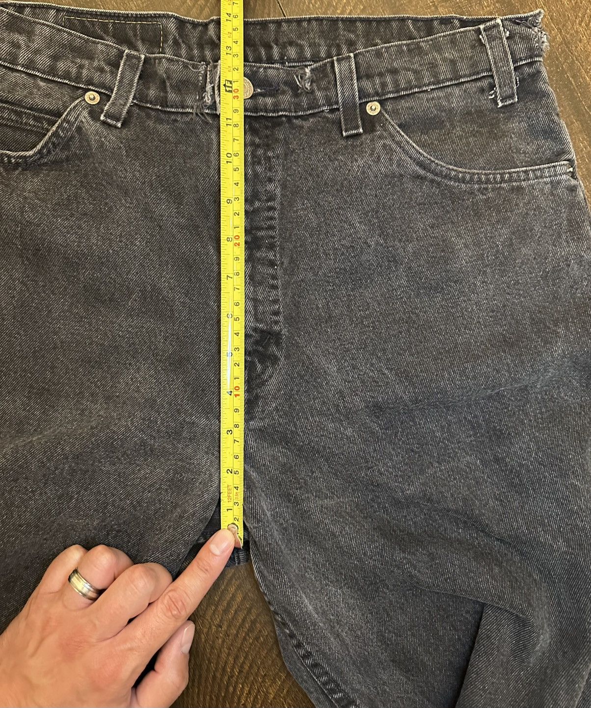 Levi's Levi's 550 Relaxed Fit Jeans Tapered Mens 34x30 Orange Tab Size US 34 / EU 50 - 8 Thumbnail