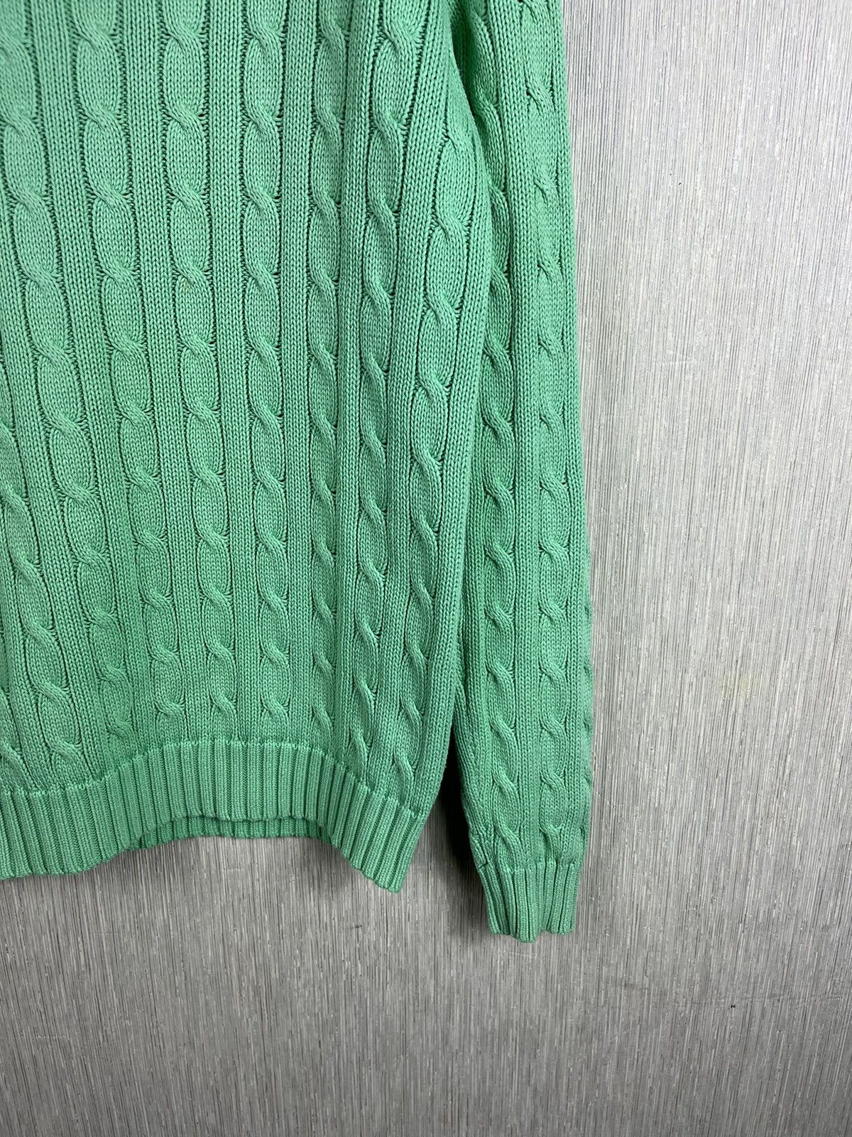 Ralph Lauren × Ralph Lauren Sport × Vintage Vintage Ralph Lauren Sport cable knit braid sweater knitted Size M / US 6-8 / IT 42-44 - 6 Thumbnail
