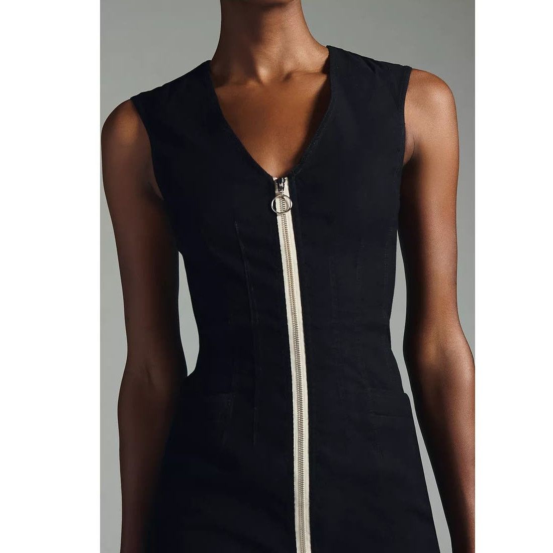 Anthropologie New By Anthropologie Zip-Up Pencil Dress MAEVE $180 SIZE 0 Size XS / US 0-2 / IT 36-38 - 2 Thumbnail