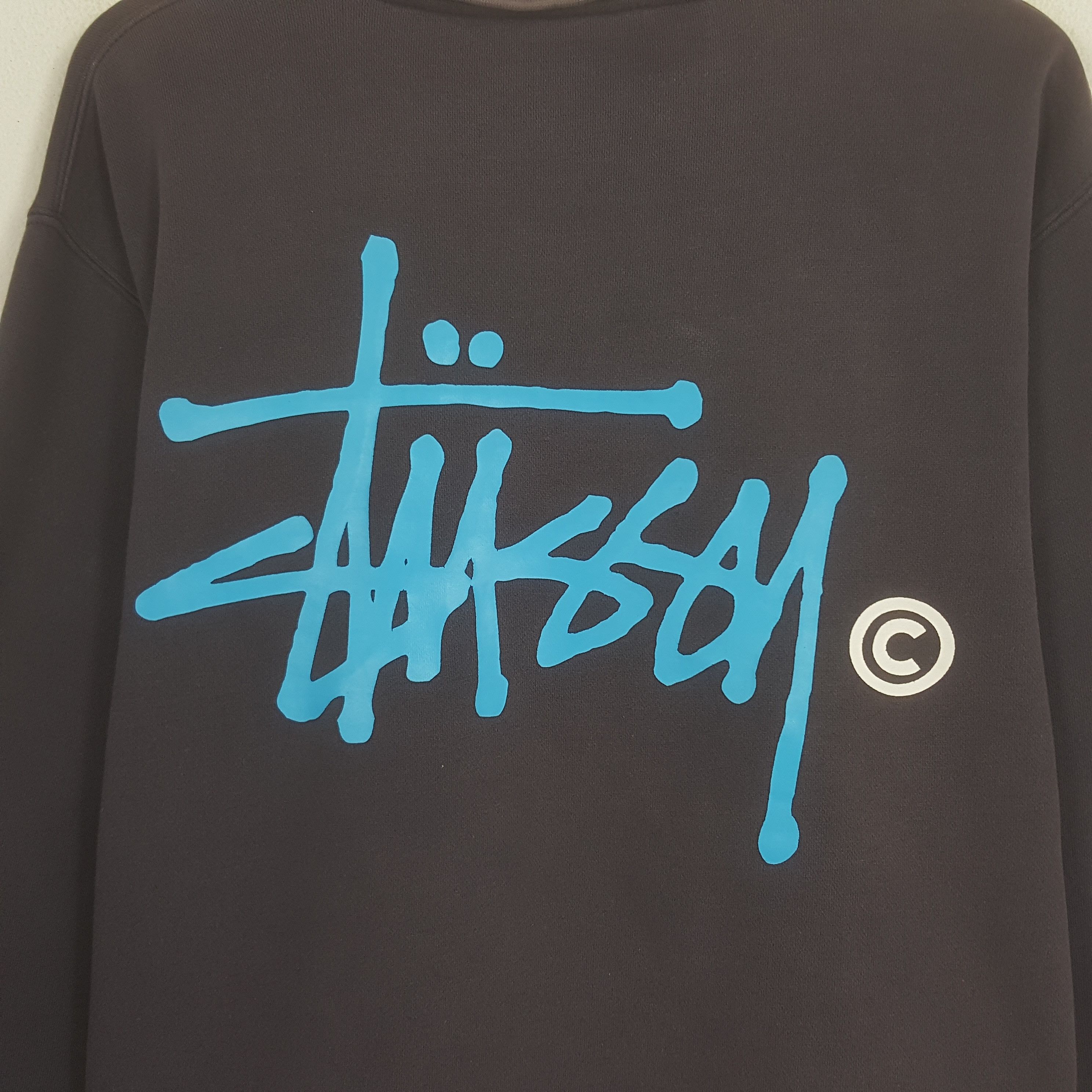 Stussy × Vintage Vintage Stussy Spell Out Logo Sweatshirt Size US L / EU 52-54 / 3 - 2 Thumbnail