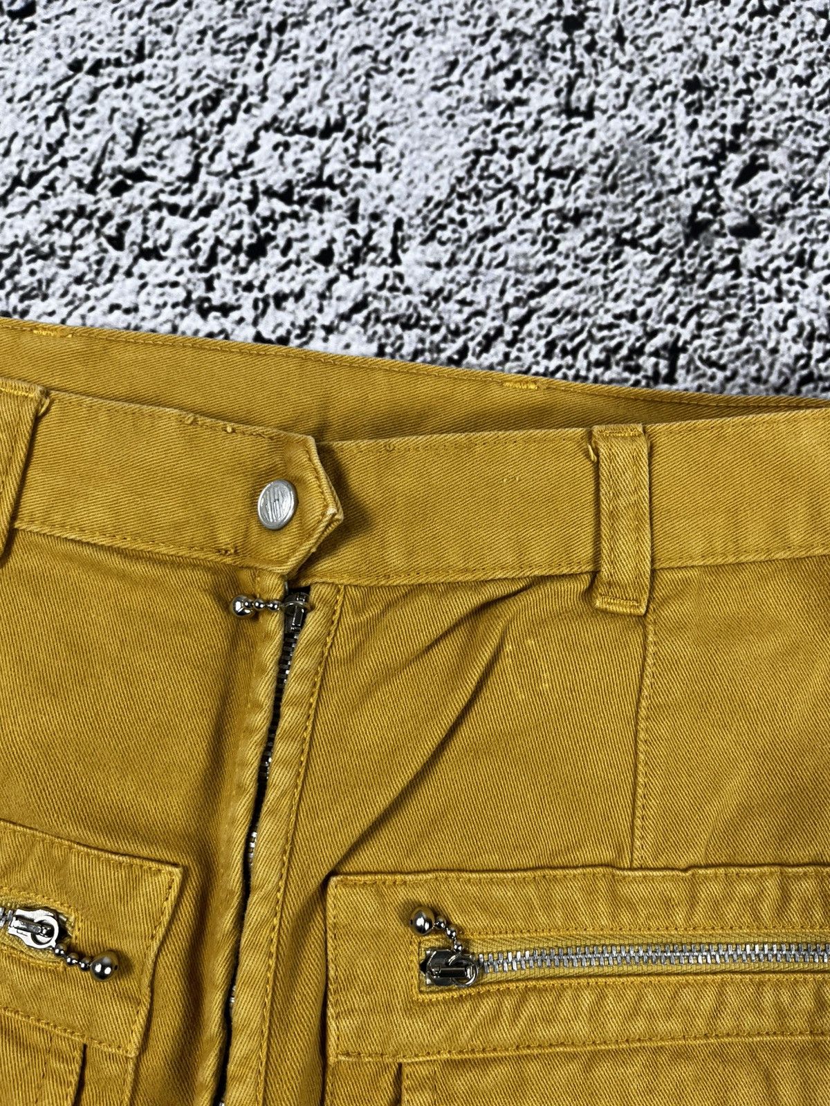 Replay Vintage Y2K faded Replay corduroy zip cargo mini skirt 00s Size 27" / US 4 / IT 40 - 5 Thumbnail