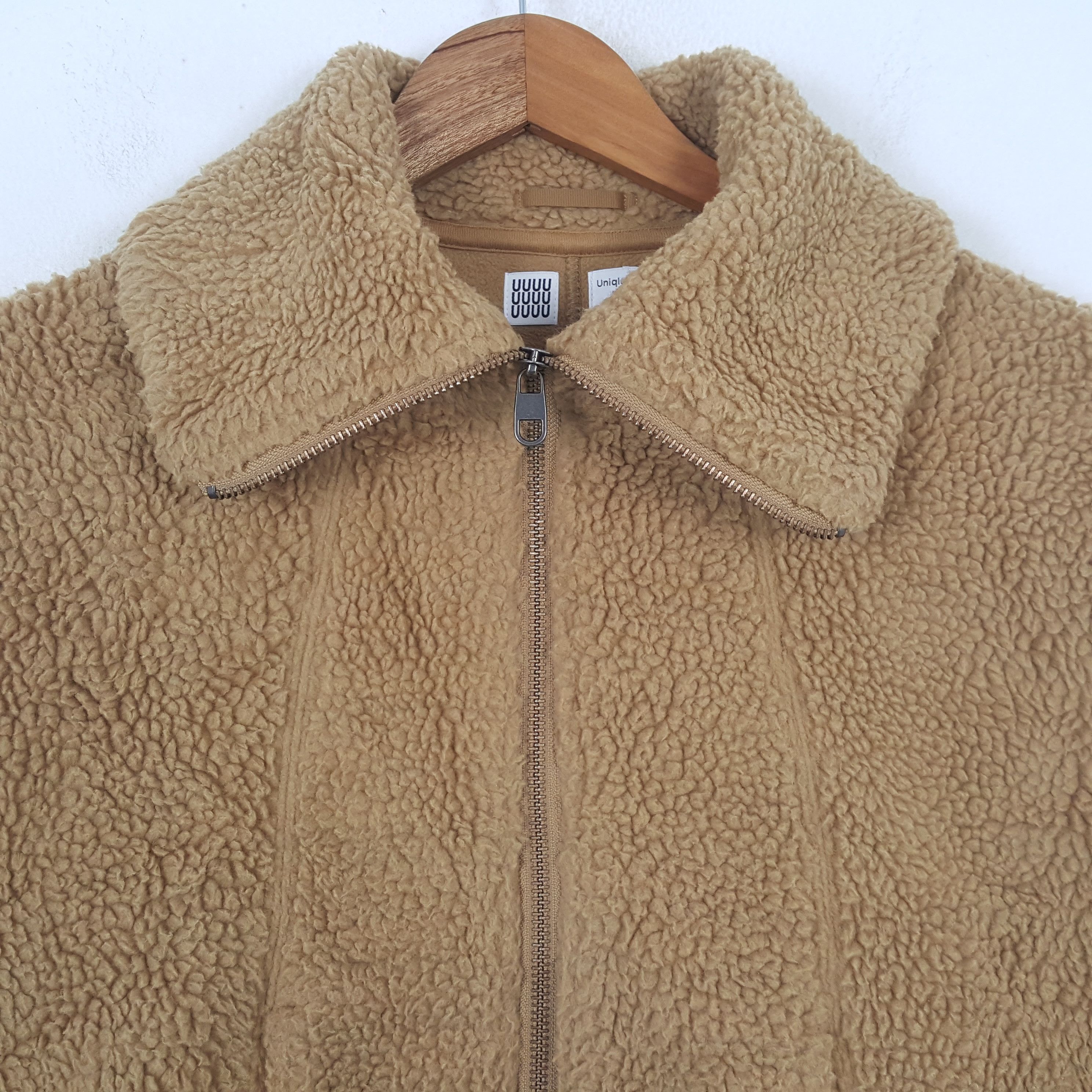 Japanese Brand × Uniqlo × Vintage Vintage Uniqlo Japanese Fashion Brand Sherpa Jacket c283n21 Size US M / EU 48-50 / 2 - 2 Thumbnail