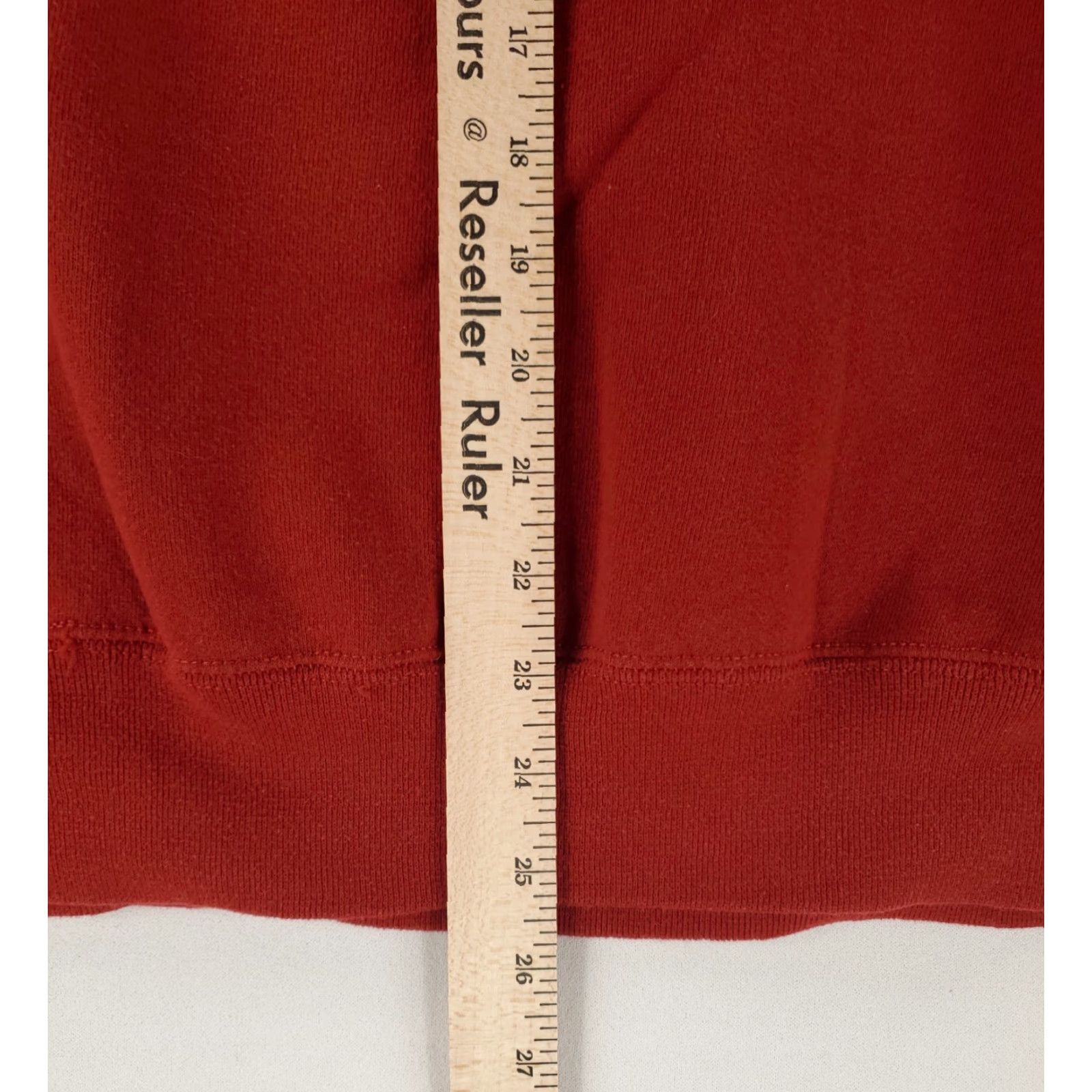 Russell Athletic VINTAGE Russell Athletic Sweatshirt Red Long Sleeve Mens L Made USA 90s Pullover Size US L / EU 52-54 / 3 - 6 Thumbnail