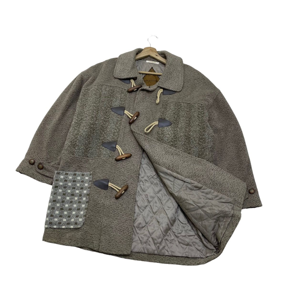 Lancel 🔥Vintage Lancel Duffle Coat Jacket Size M / US 6-8 / IT 42-44 - 1 Thumbnail