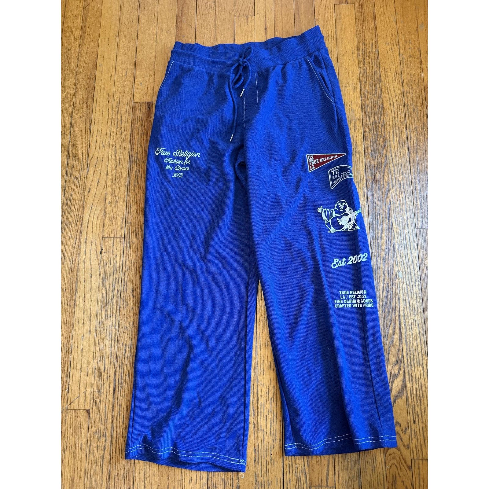 True Religion True Religion Mens Reverse Terry Baggy Sweatpants Size US 35 - 3 Thumbnail