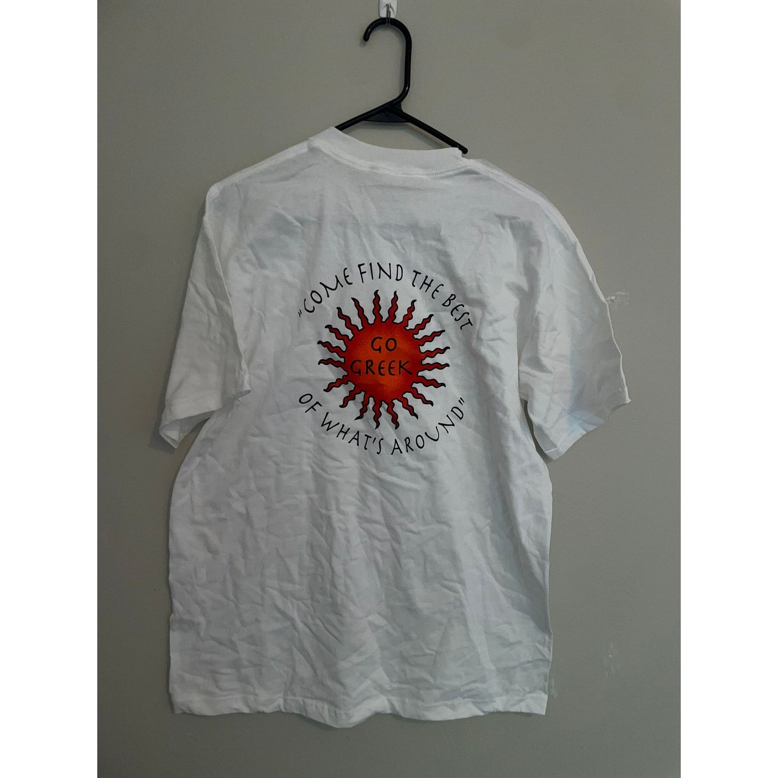 Jerzees 2000s Montana State Go Greek Find The Best College Shirt M Size US M / EU 48-50 / 2 - 5 Thumbnail