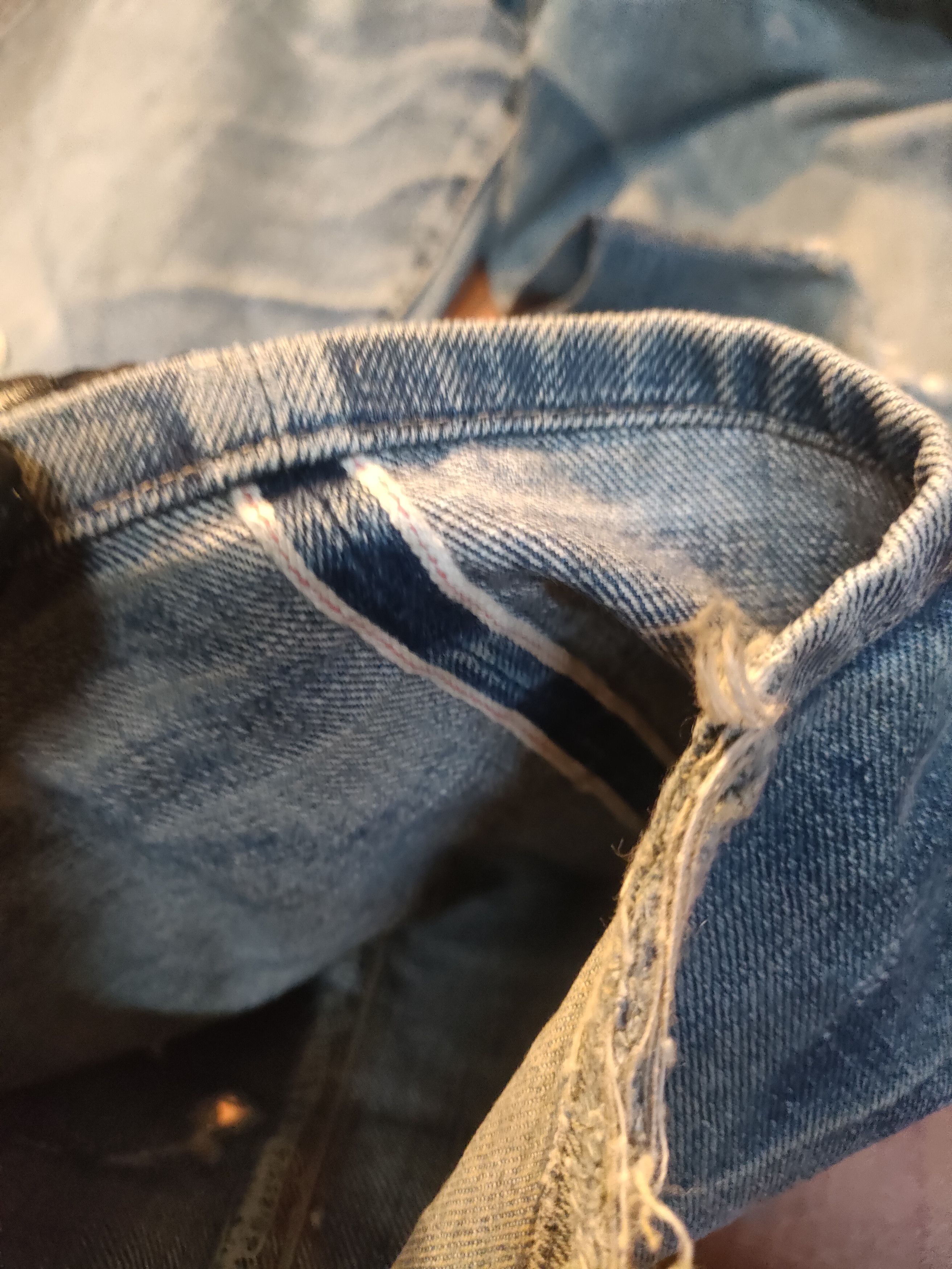 Pherrow's Distressed Pherrows Selvedge Jeans Size US 29 - 5 Thumbnail
