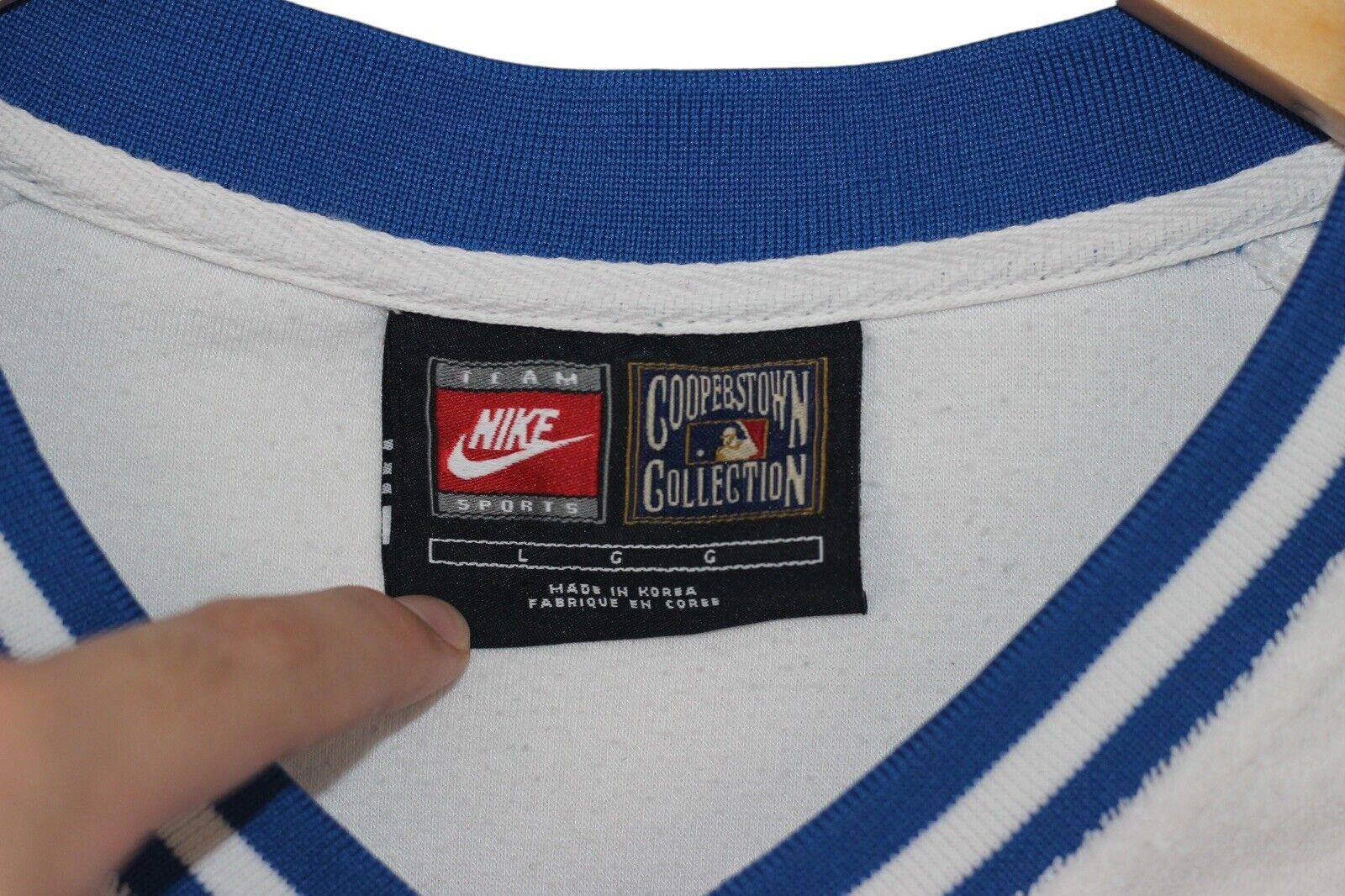 Nike VTG Nike Cooperstown Collection Brooklyn LA Dodgers Jersey L Size ONE SIZE - 7 Thumbnail