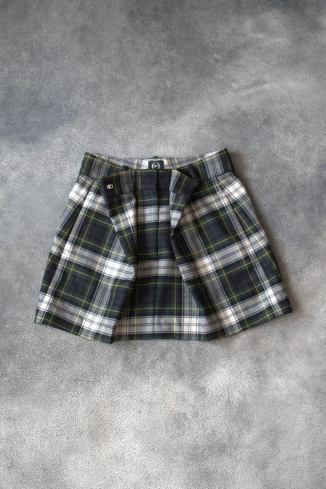 Alexander McQueen Alexander McQueen Wool Tartan Plaid Pleat Rupert Skirt Size 28" / US 6 / IT 42 - 7 Thumbnail