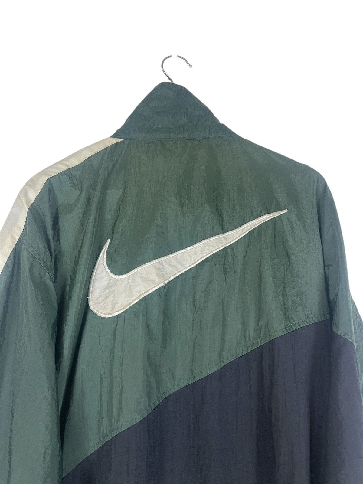 Nike × Vintage NIKE BIG SWOOSH LIGHT JACKET Size US M / EU 48-50 / 2 - 8 Thumbnail