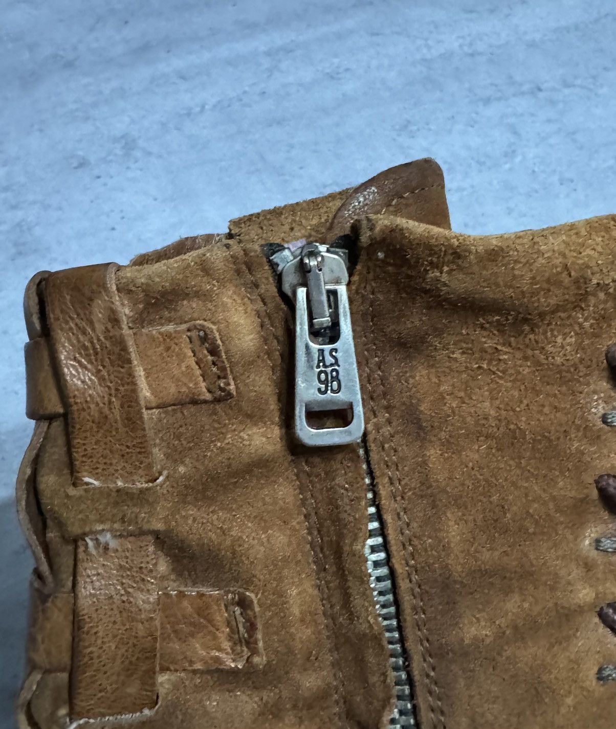A.S.98 A.S. 98 leather suede boots y2k avant garde vintage Size US 10 / IT 40 - 3 Thumbnail