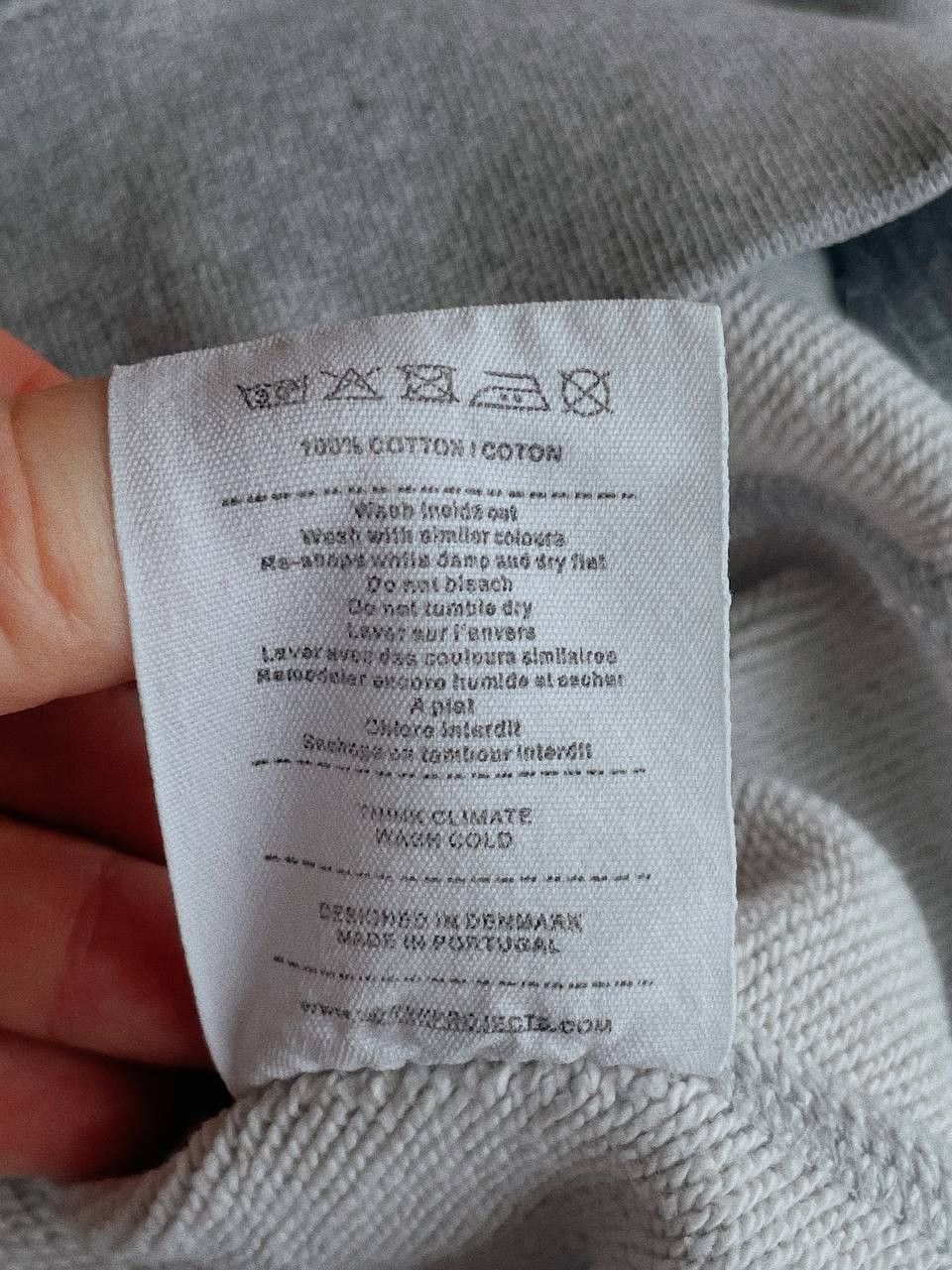 Norse Projects Norse Projects Grey Heavyweight Sweatshirt Size US L / EU 52-54 / 3 - 11 Thumbnail