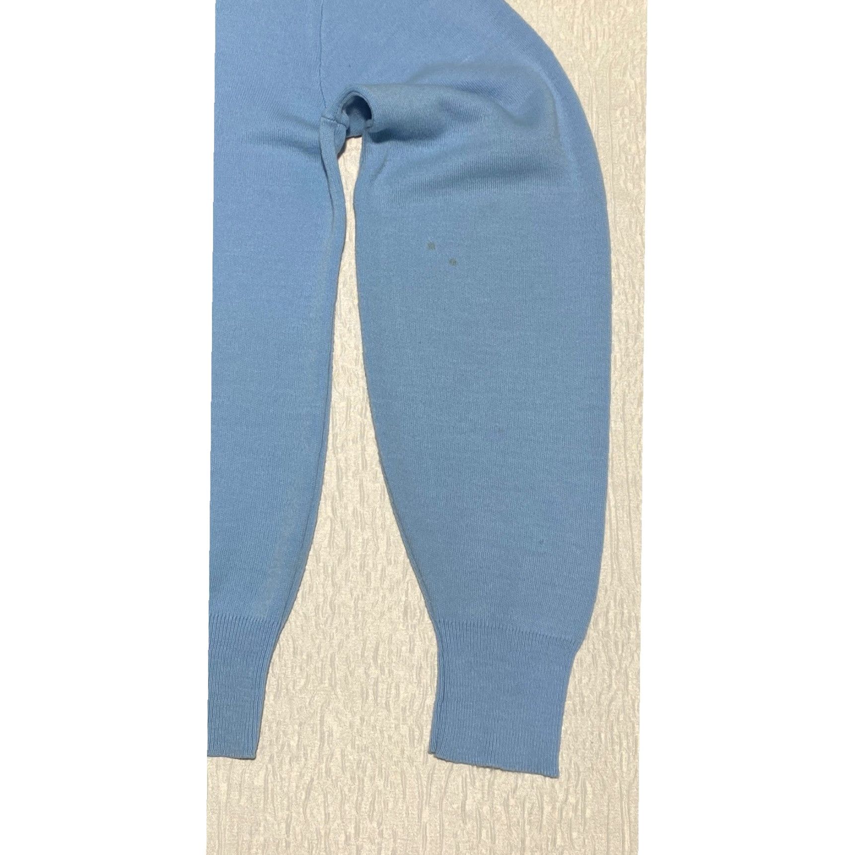 Logo 7 VINTAGE Logo 7 Inc University of Notre Dame V-Neck Sweater Mens L Blue Size US L / EU 52-54 / 3 - 6 Thumbnail