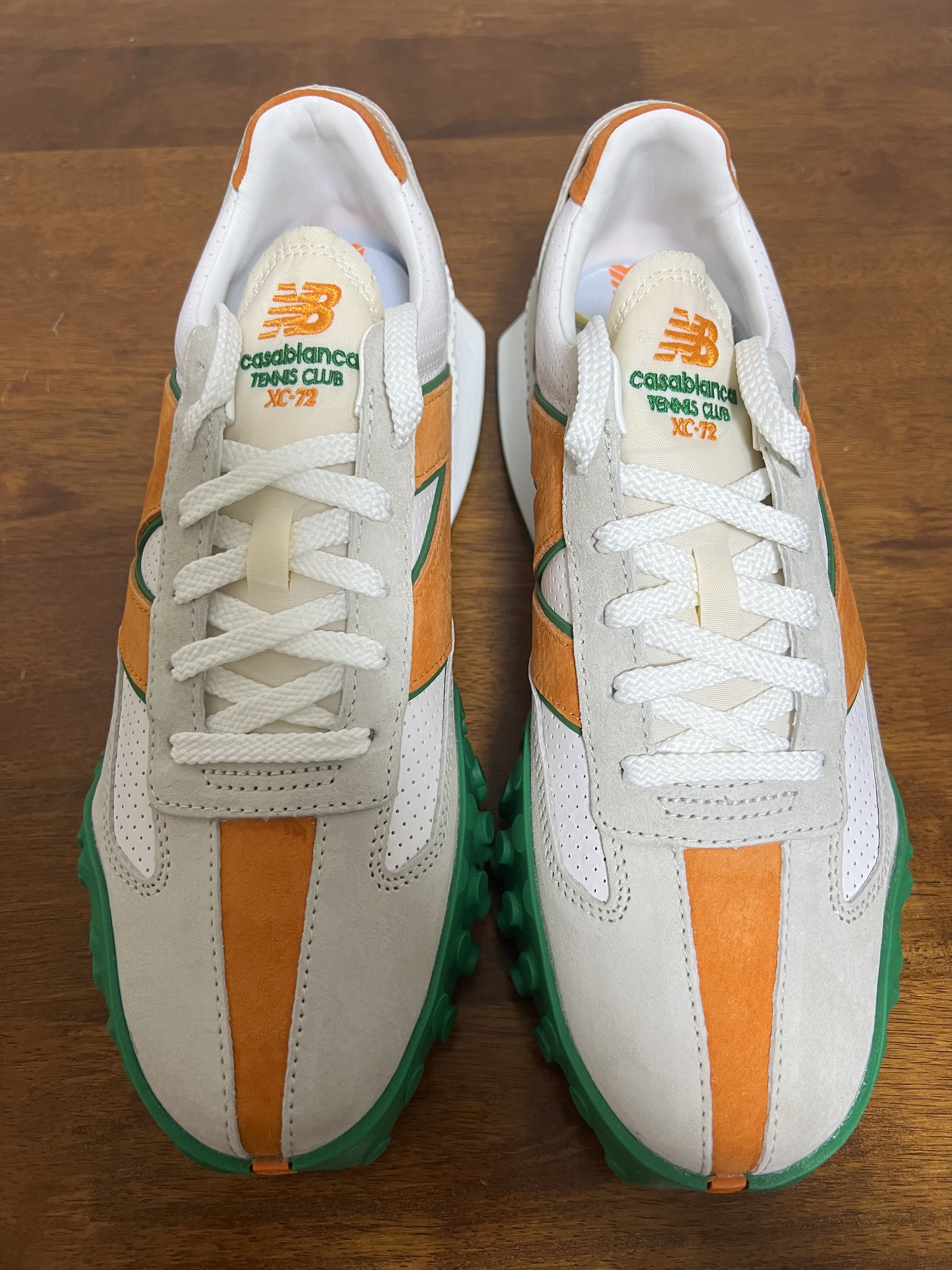 Casablanca × New Balance 💚 2021 Casablanca x New Balance XC-72 Orange/Green NEW Size US 9 / EU 42 - 11 Thumbnail