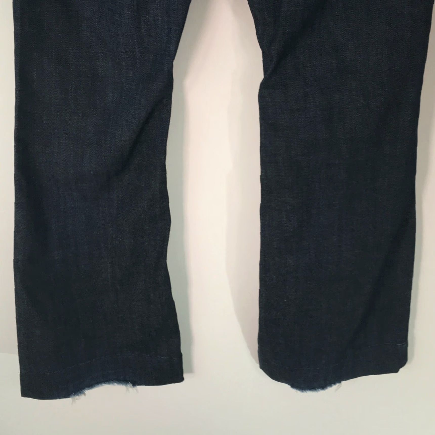 Denime James Cured by Seun Womens Jeans Bootcut Denim Blue 27 Regular Size 27" / US 4 / IT 40 - 5 Thumbnail