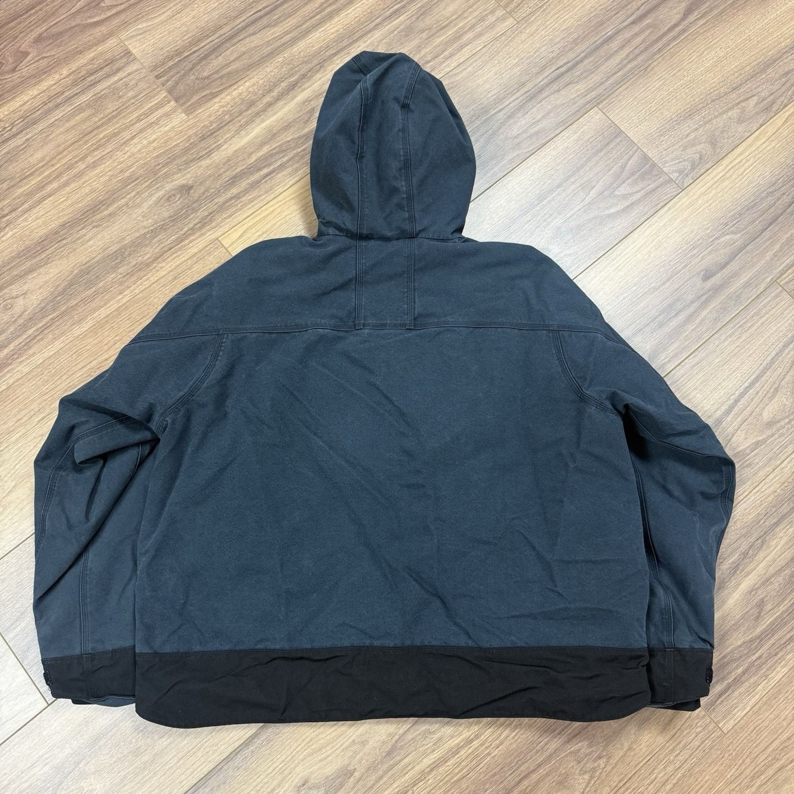 Carhartt Carhartt Jacket Mens 2XL Black Hooded Waterproof Outdoor Wor Size US XXL / EU 58 / 5 - 4 Thumbnail