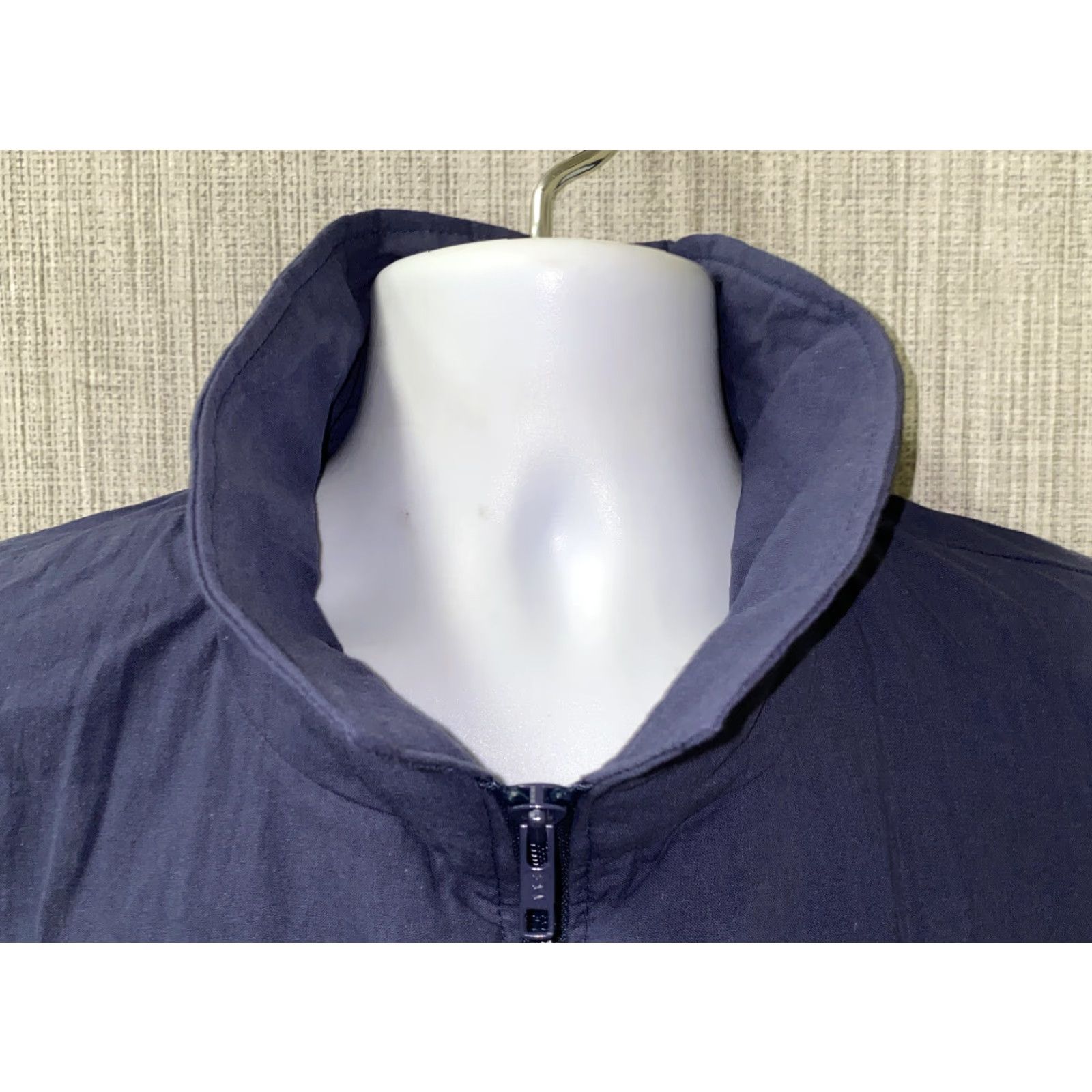 Vintage VINTAGE DM Apparel Jacket Full Zip Mens XL Blue USA Made Cotton Comfortable Casual Size US XL / EU 56 / 4 - 3 Thumbnail