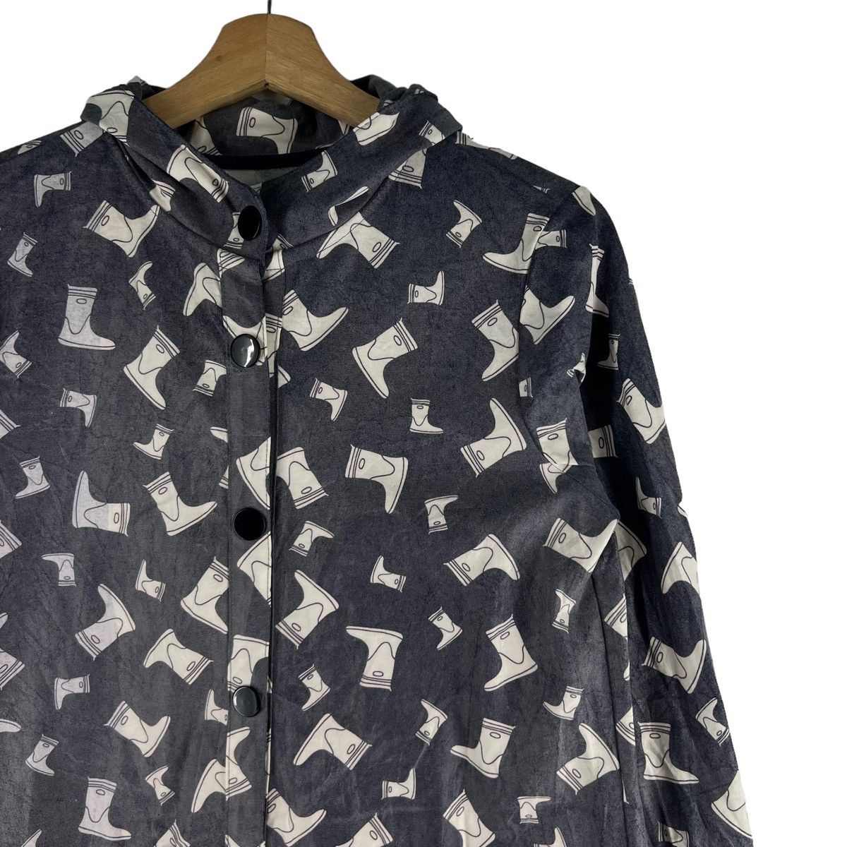 Japanese Brand 🔥Rare Zipper Jacket Over Print Shoes Trafaluc Portugal Size US M / EU 48-50 / 2 - 4 Thumbnail