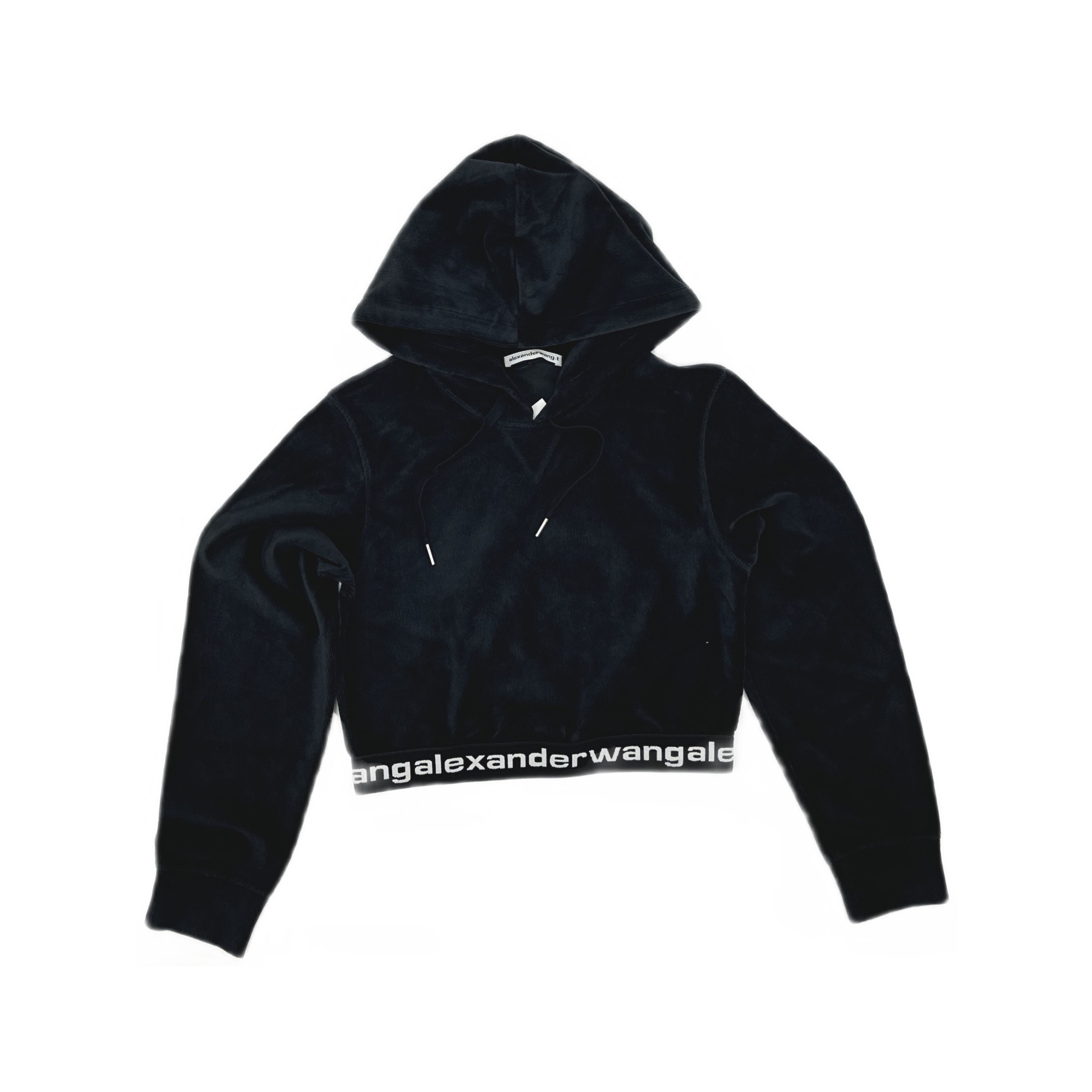 Alexander Wang Alexander Wang Logo Elastic Corduroy Hoodie Size M Size M / US 6-8 / IT 42-44 - 1 Thumbnail