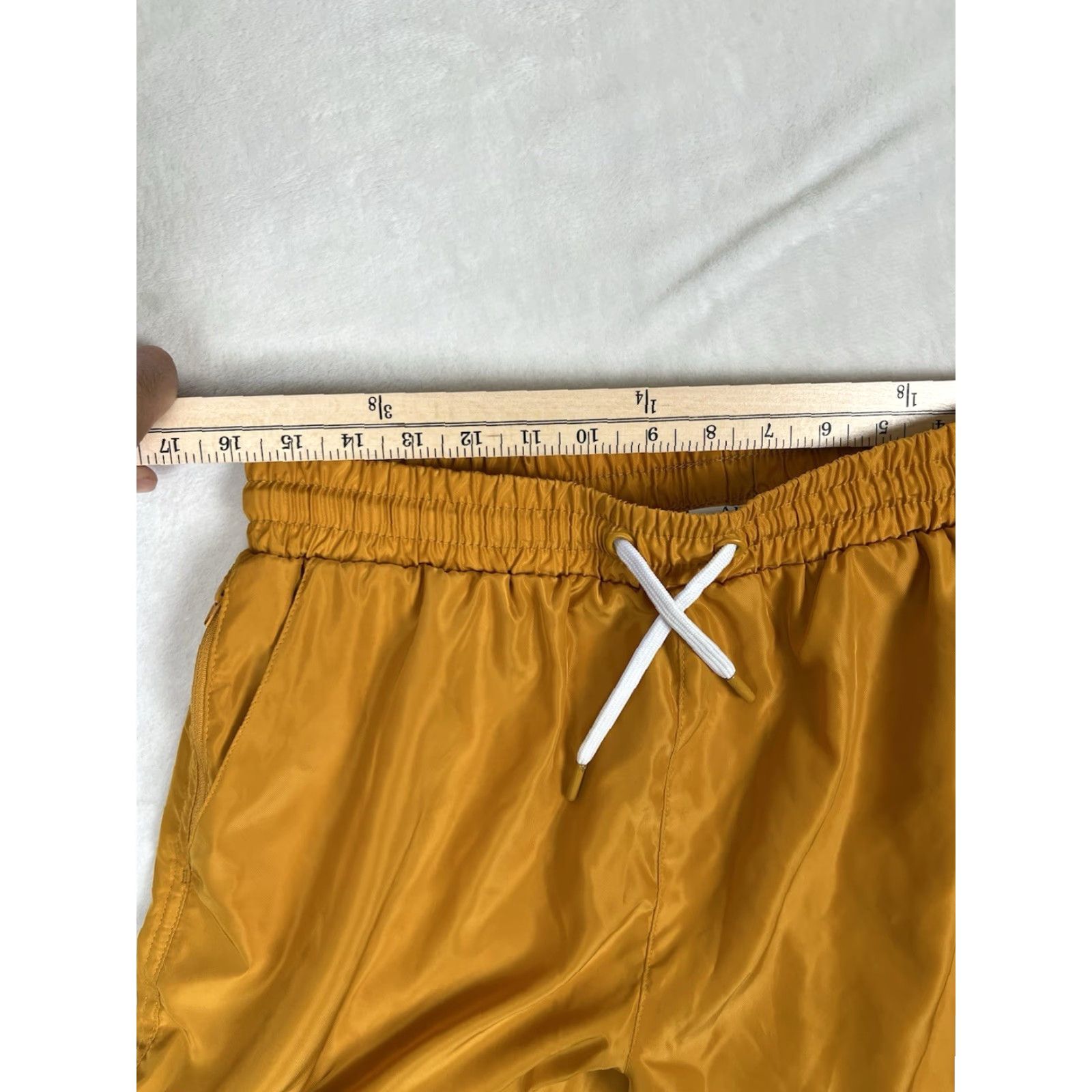 Palace Maison Article Show Palace Athletic Yellow Shorts XL Men Yellow Athletic 90s Beach Outdoor Casual Solid Pattern Size US 36 / EU 52 - 4 Thumbnail