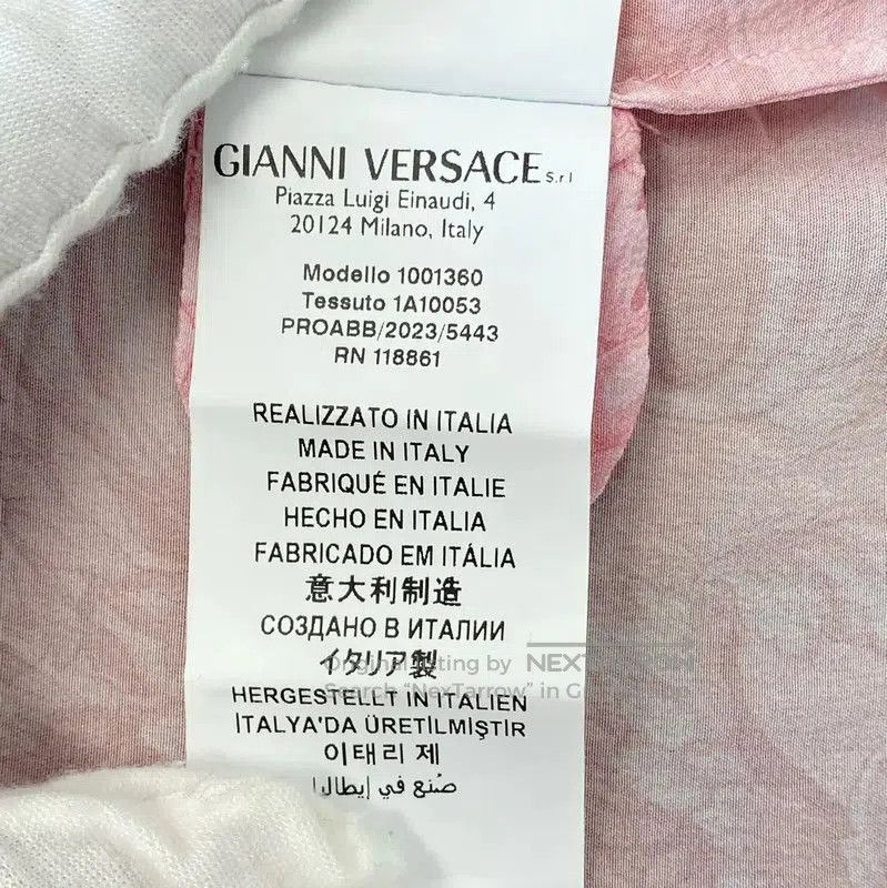 Versace Versace Multicolor Silk Women's Shirt . Size M / US 6-8 / IT 42-44 - 8 Thumbnail