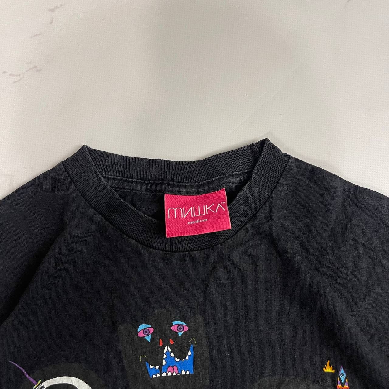 Mishka Mishka × Streetwear × Vintage Mishka Vintage T-Shirt M Size Size US M / EU 48-50 / 2 - 4 Thumbnail