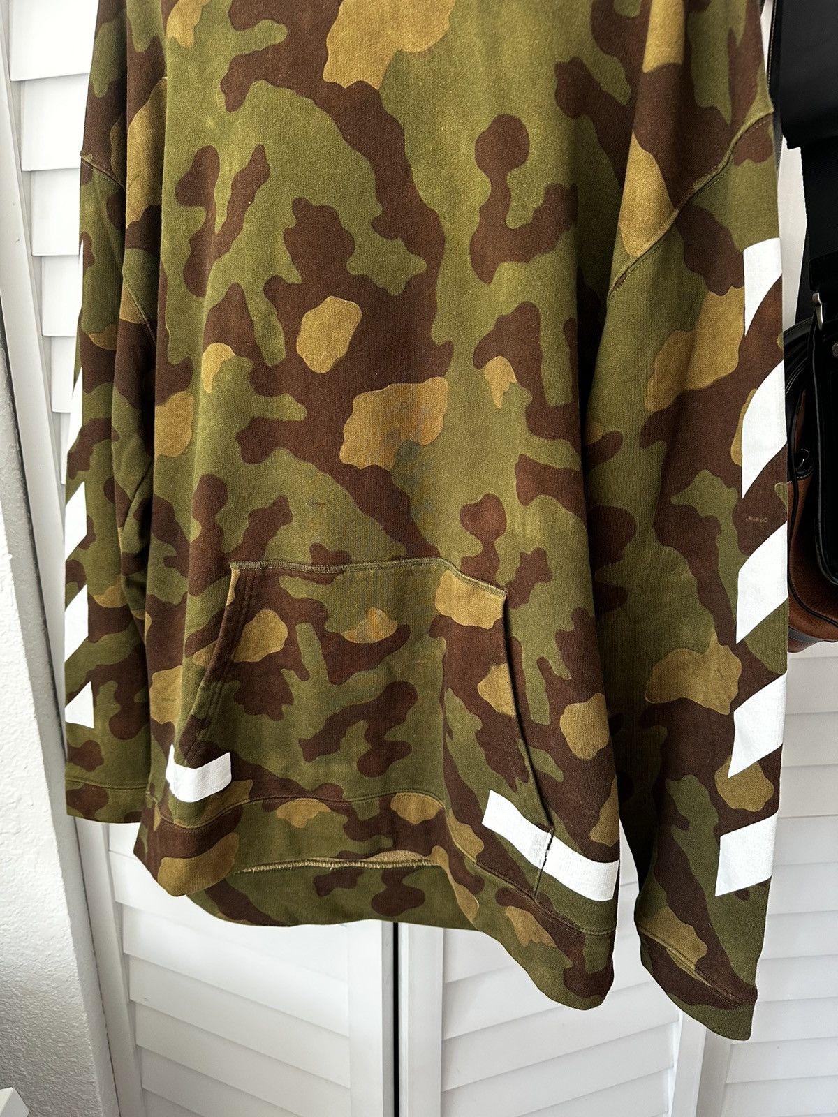 Off-White Off White Camoflauge Virgil Abloh Oversized Hoodie Size US S / EU 44-46 / 1 - 3 Thumbnail