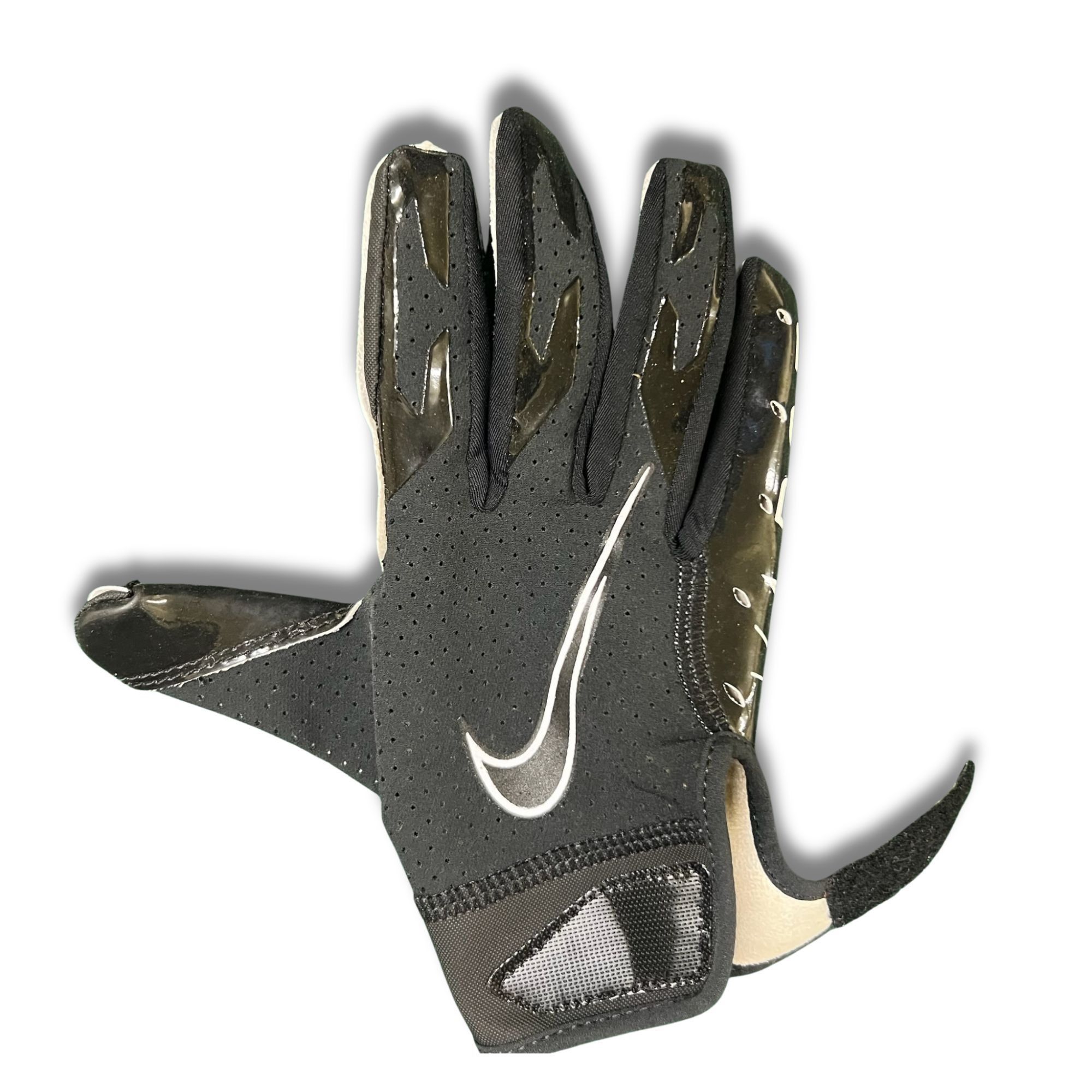 Nike Nike Vapor Jet 6.0 Football Receiver Gloves Black/White Ligh Size ONE SIZE - 3 Thumbnail