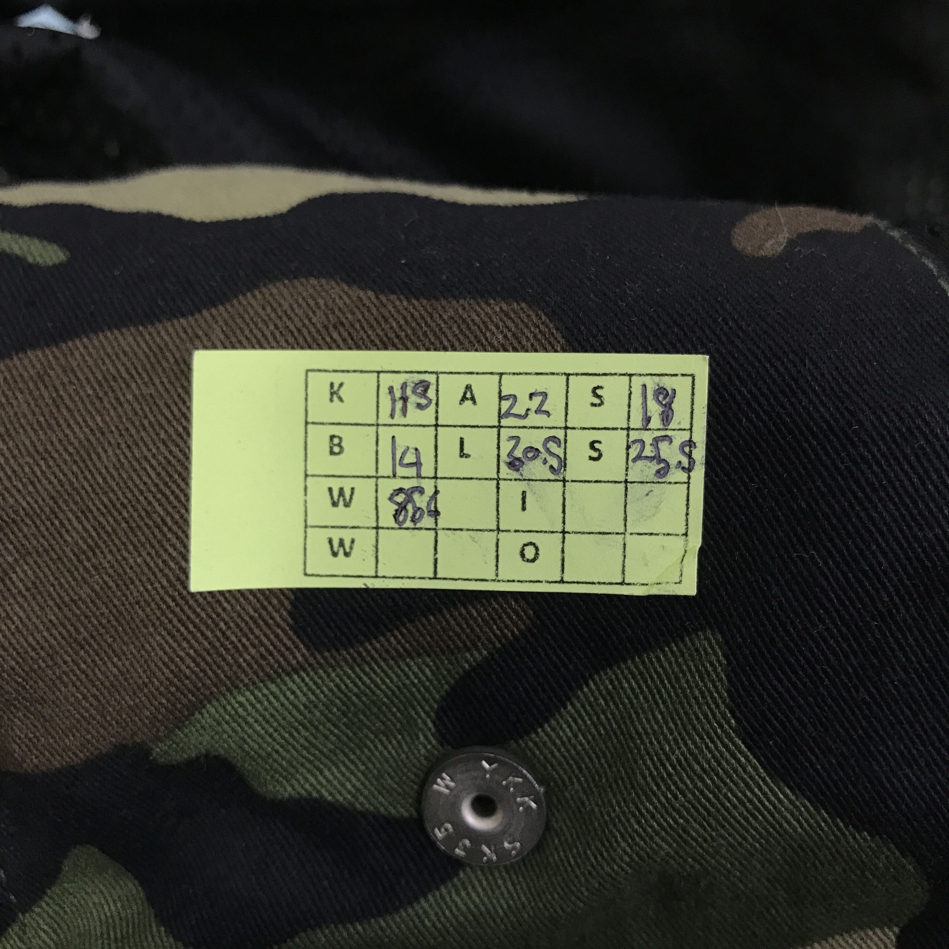 Japanese Brand Vintage Azul Camo M65 Design Jacket K115B14 Size US L / EU 52-54 / 3 - 16 Thumbnail