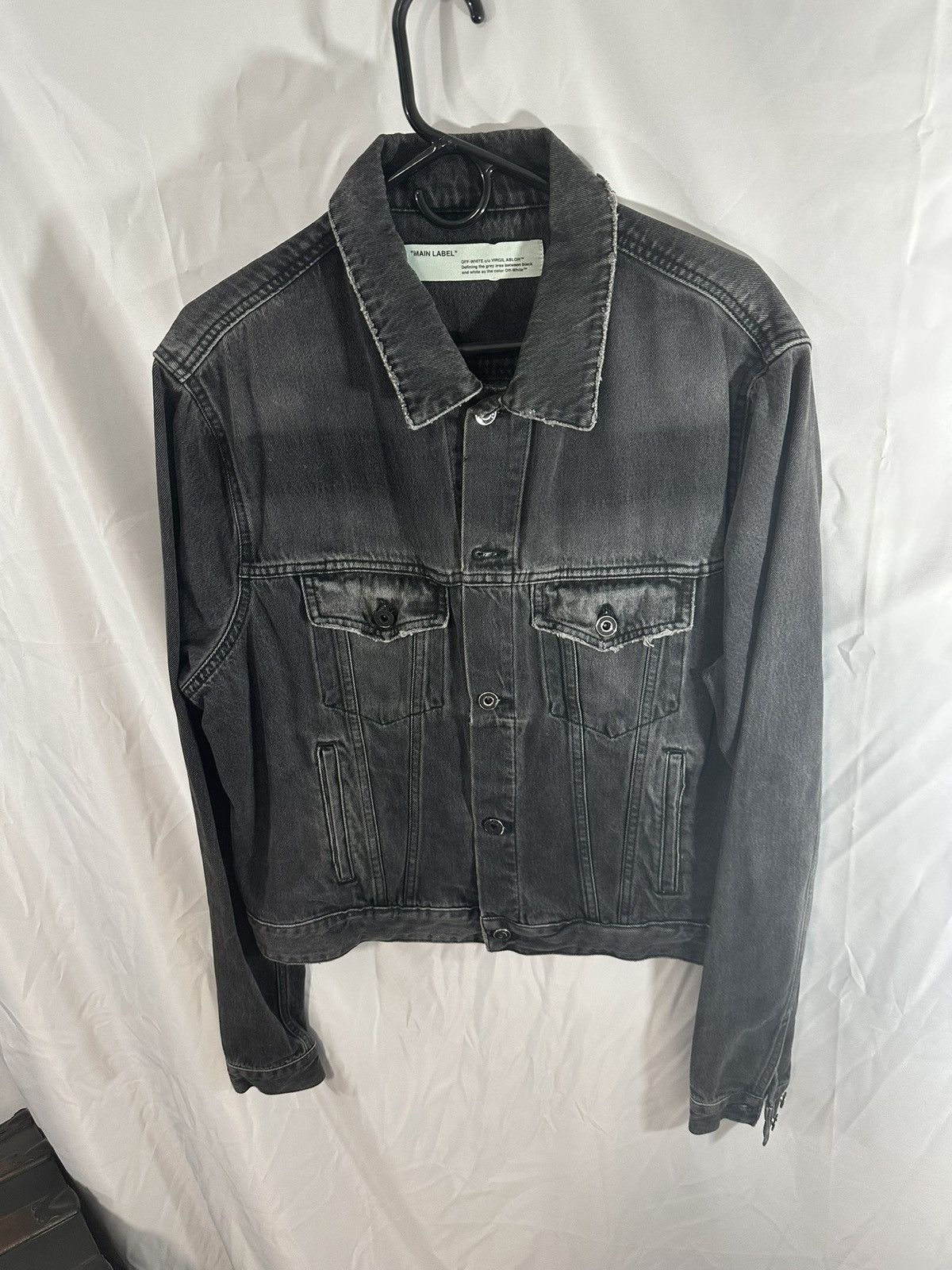 Off-White Off Whote Denim Jacket Impression Size US L / EU 52-54 / 3 - 2 Thumbnail