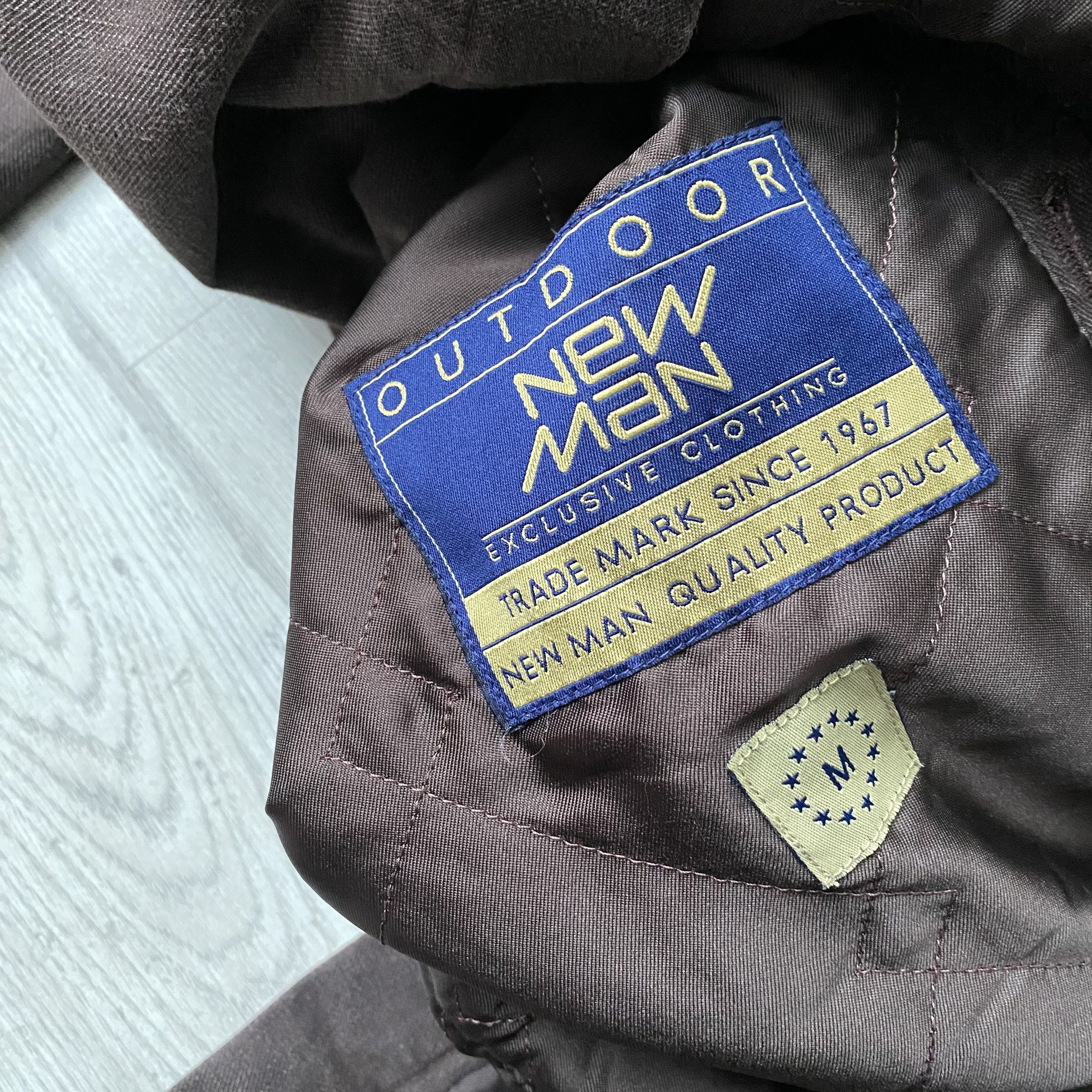 Marlboro Classics Marlboro style Vintage 90s denim coat jacket Leather neck Size US M / EU 48-50 / 2 - 6 Thumbnail