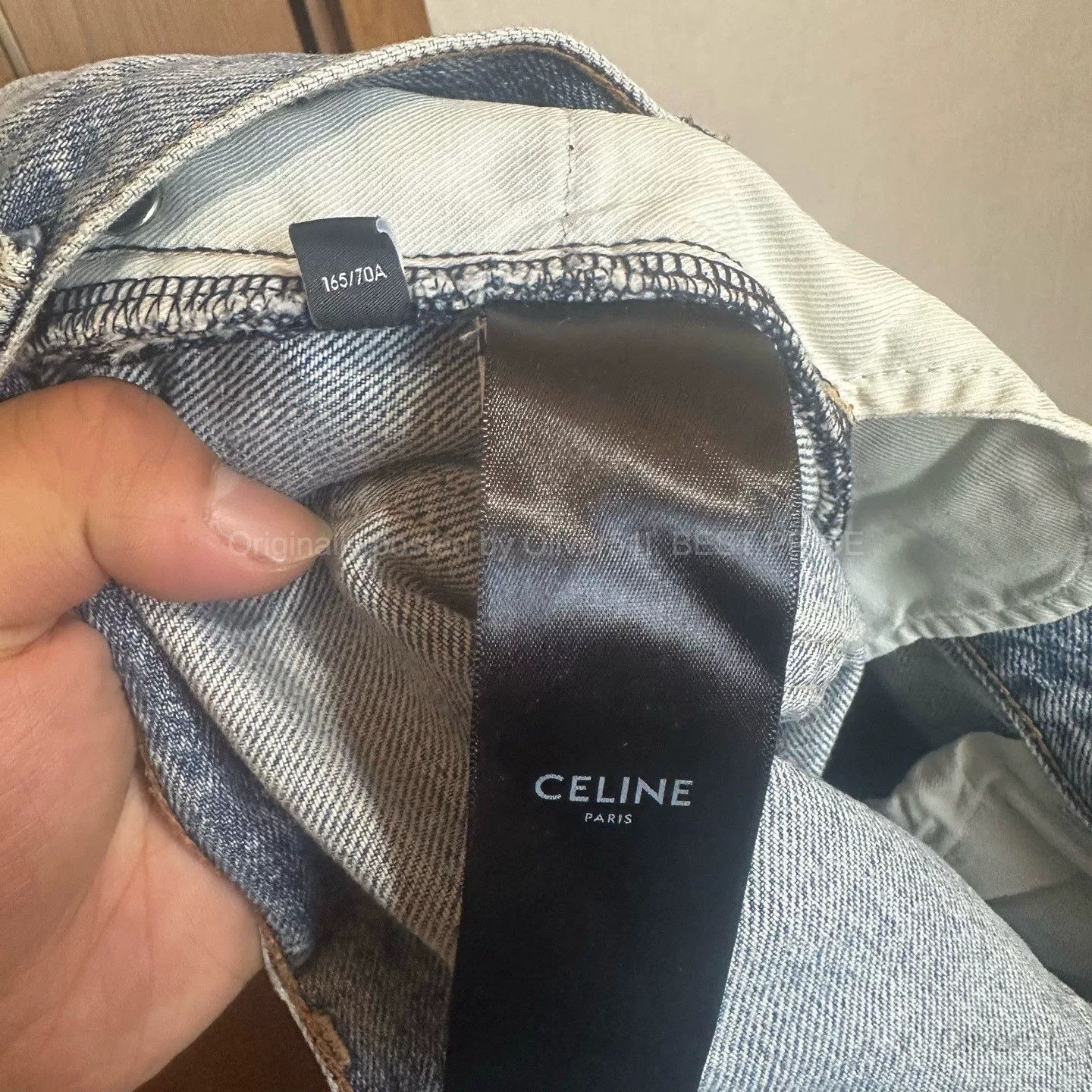 Celine Celine Popular Jeans Size 28 BFAJNOP519 Size 28" / US 6 / IT 42 - 4 Thumbnail