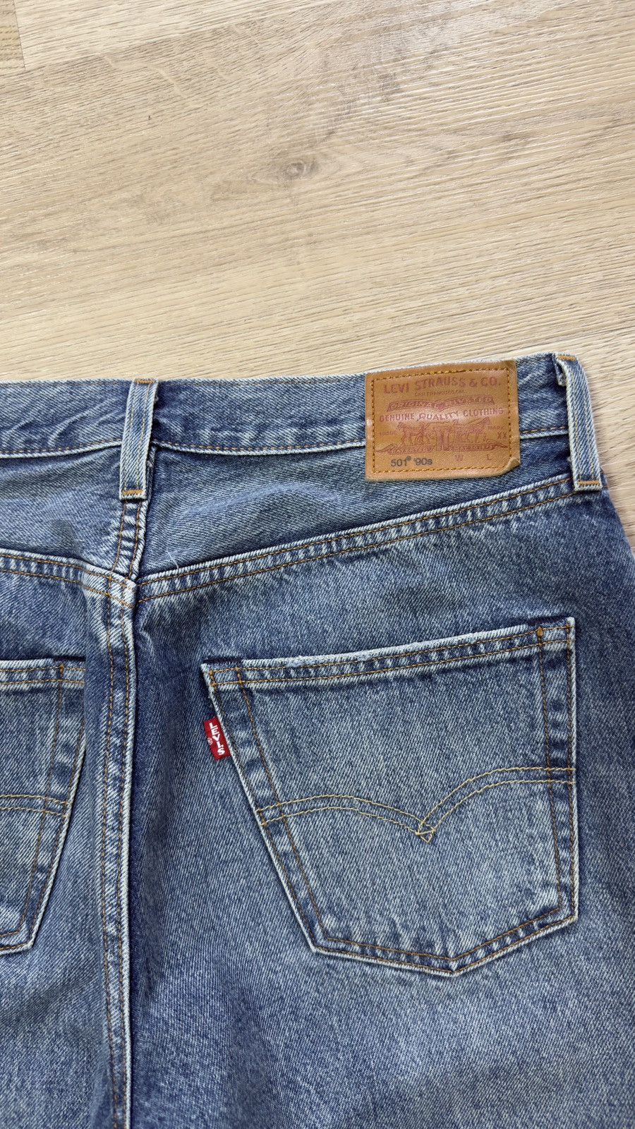 Levi's Vintage Clothing Vintage Levis 501 Selvedge denim Size US 33 - 3 Thumbnail