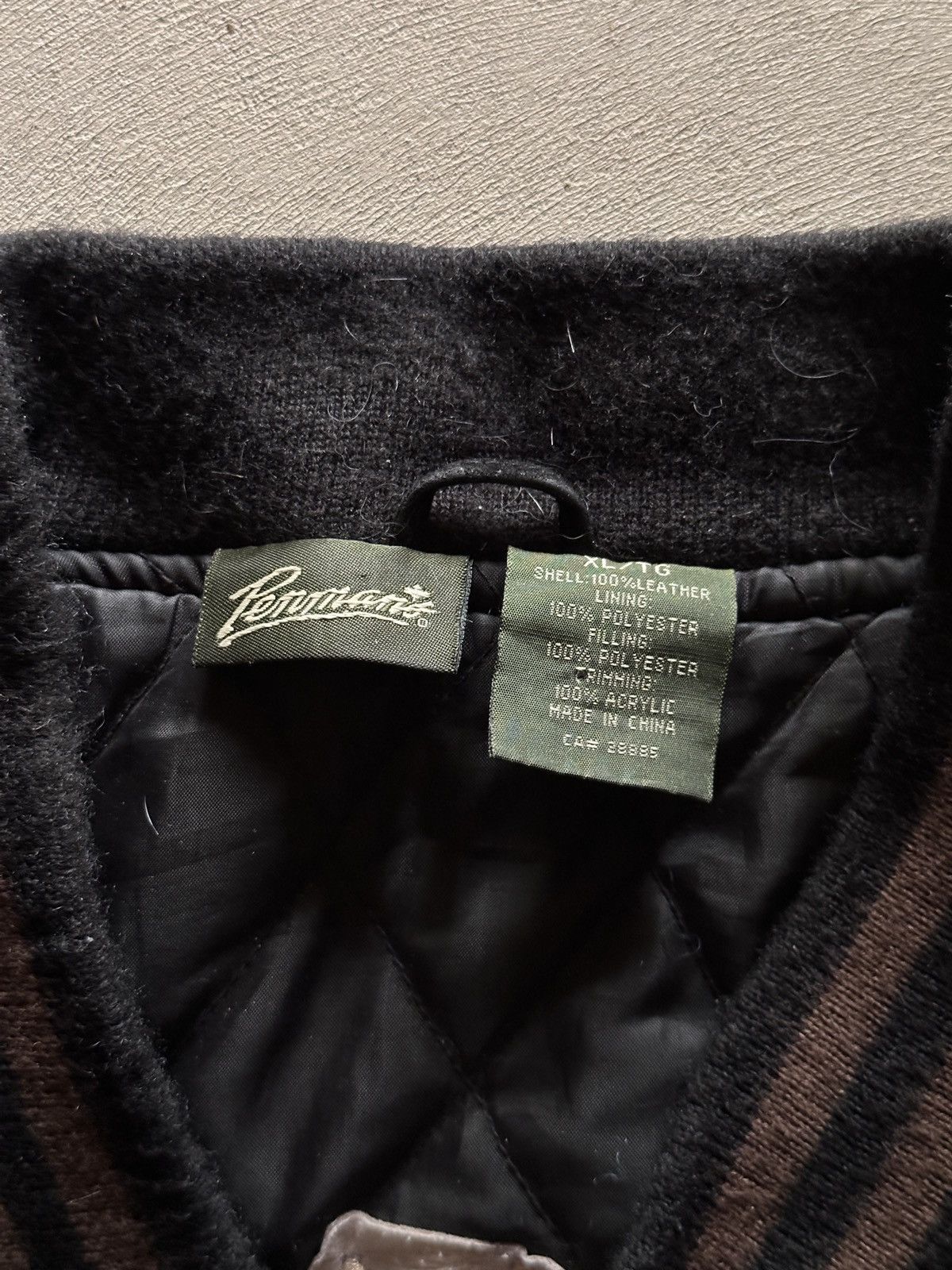 Vintage vintage 90s western suede embroidered varsity jacket Size US XL / EU 56 / 4 - 4 Thumbnail
