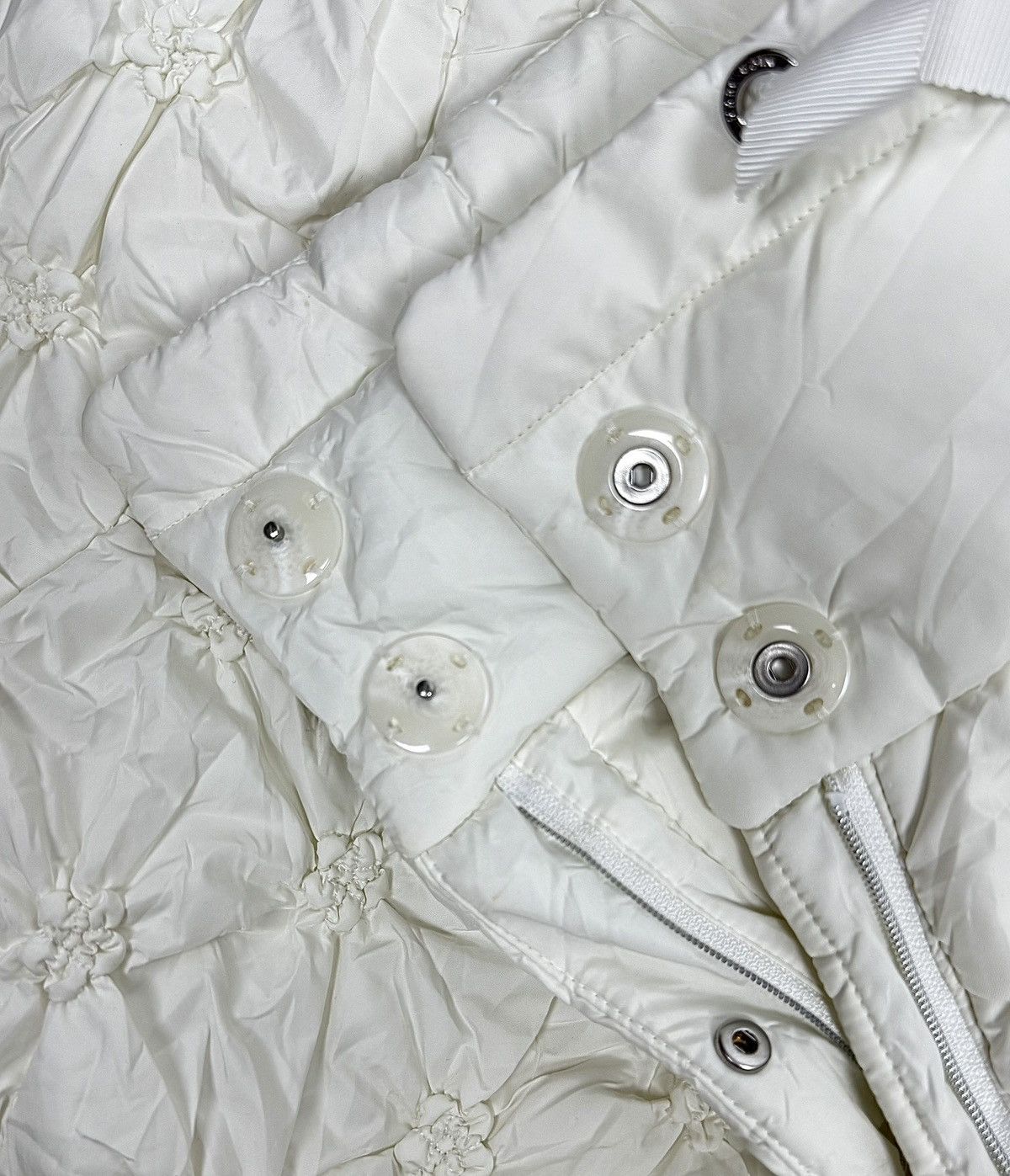 Other Marc Cain Quilted Jacket Decor Flowers Mock Neck size 3 Size M / US 6-8 / IT 42-44 - 19 Thumbnail