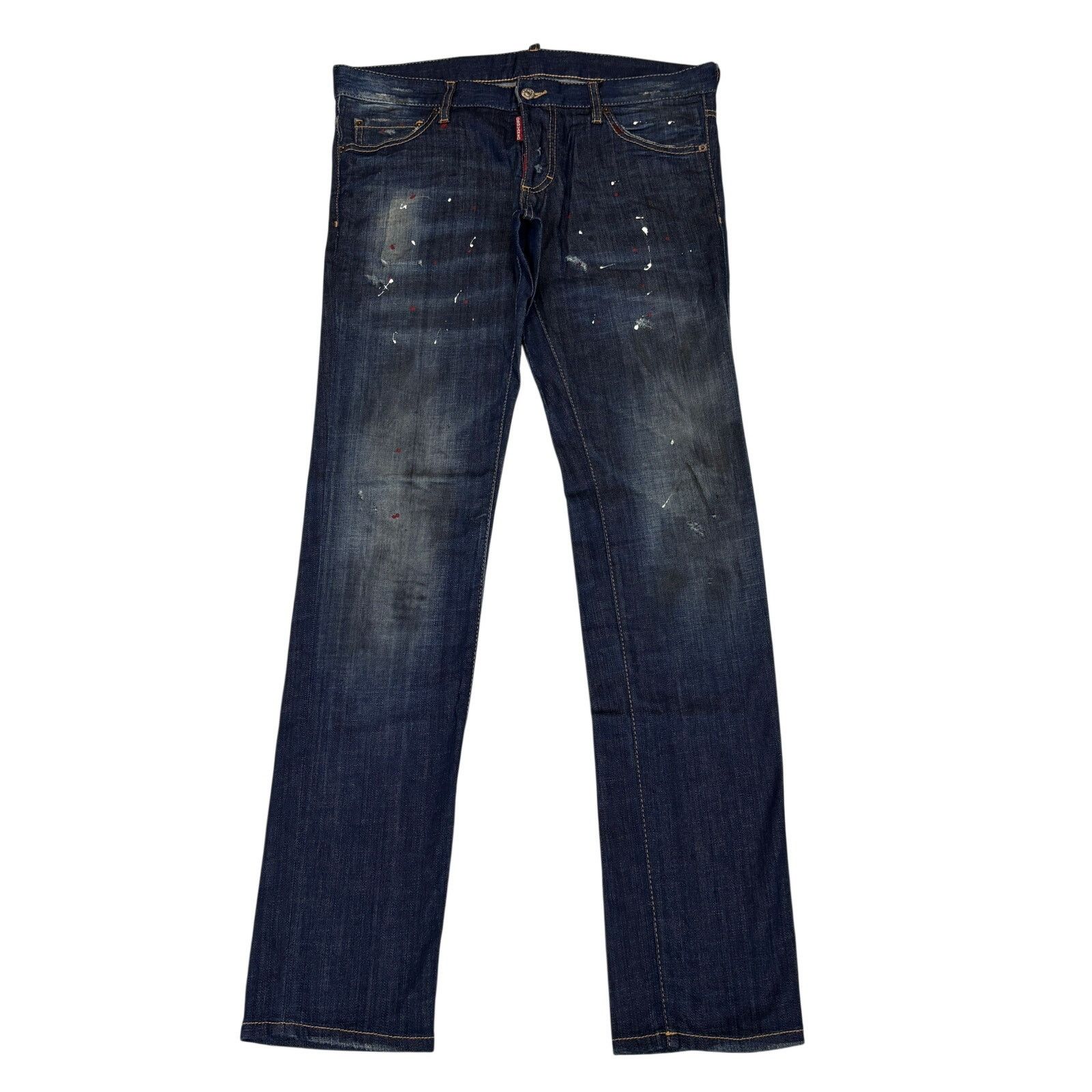 Dsquared2 DSquared2 Cool Guy Slim Paint Splatter Jeans EU 50/ 36x34 Size US 36 / EU 52 - 1 Thumbnail