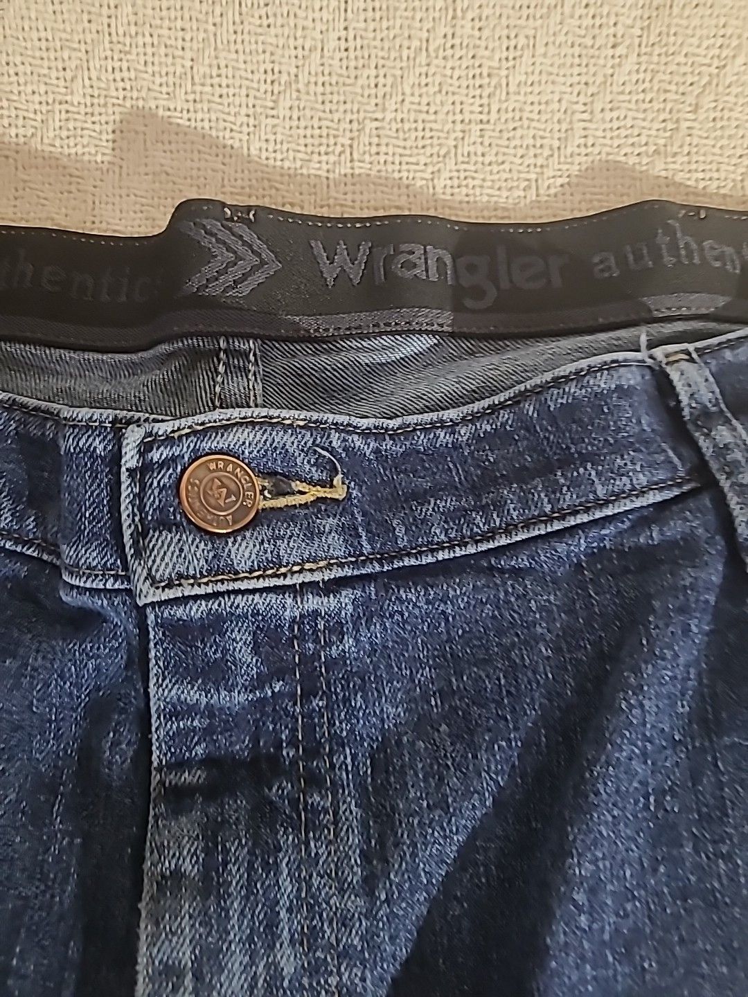 Wrangler WranglerAuthenticJeansRegularFitStraightMen's 5-Pckt Design Size US 42 / EU 58 - 5 Thumbnail