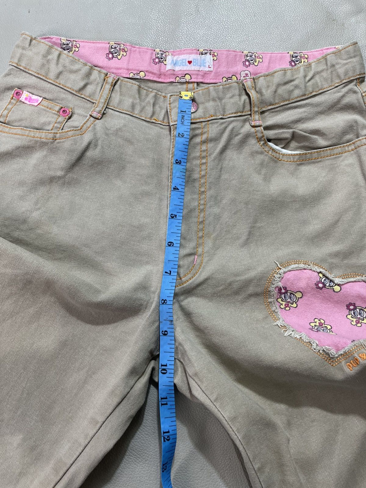Angel Blue × Hysteric Glamour × Japanese Brand Y2K Angel Blue Jeans Size 26" / US 2 / IT 38 - 13 Thumbnail
